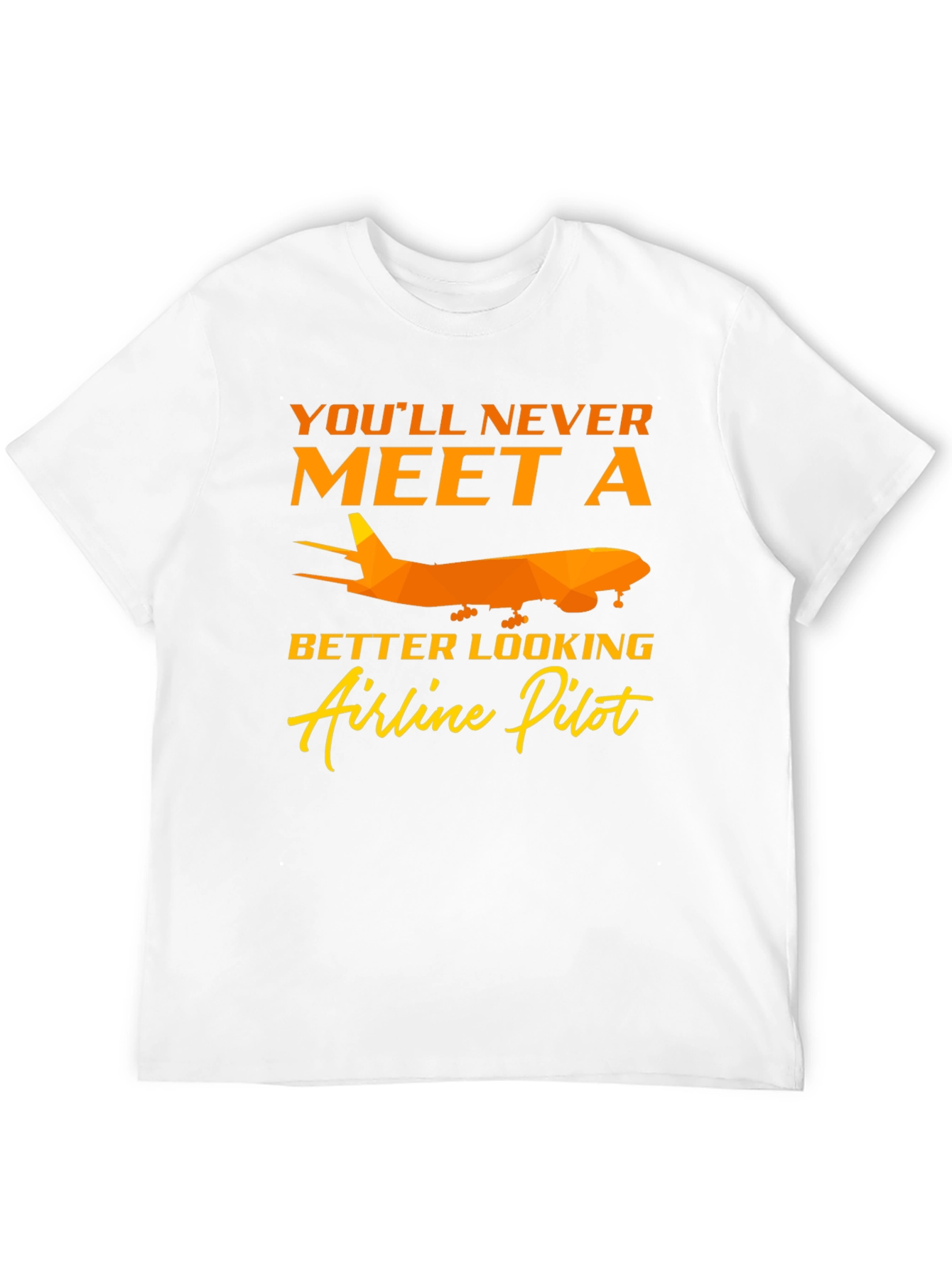 Airline Pilot Graphic Tee - Unique Gift