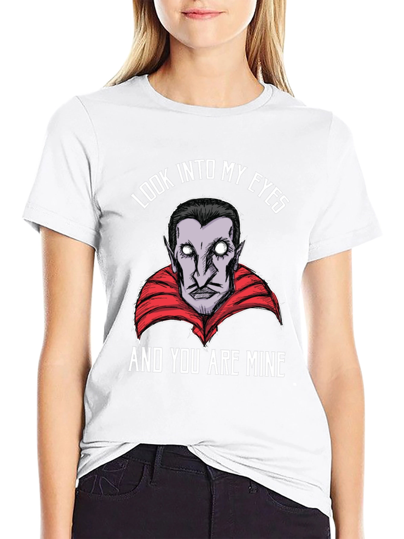 Vampire Eyes T-Shirt - Halloween Ready!