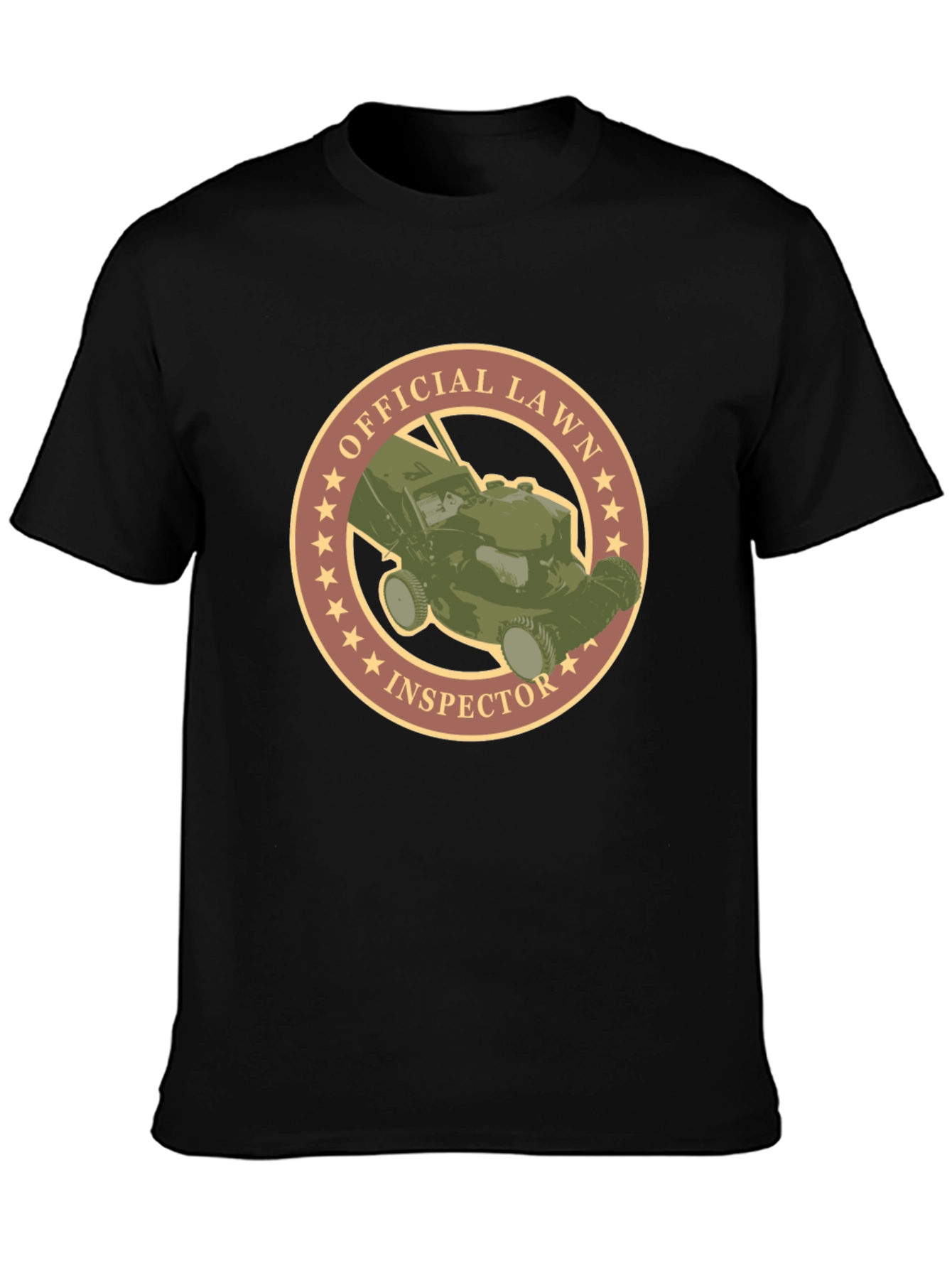 Official Lawn Inspector Graphic Tee - Premium Quality