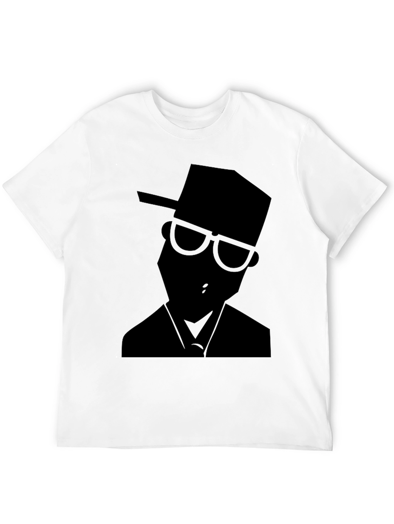 Cool Silhouette Graphic Black T-Shirt