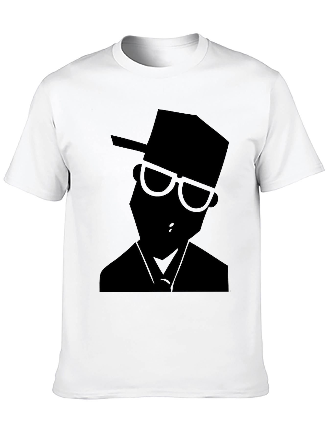Cool Silhouette Graphic Black T-Shirt