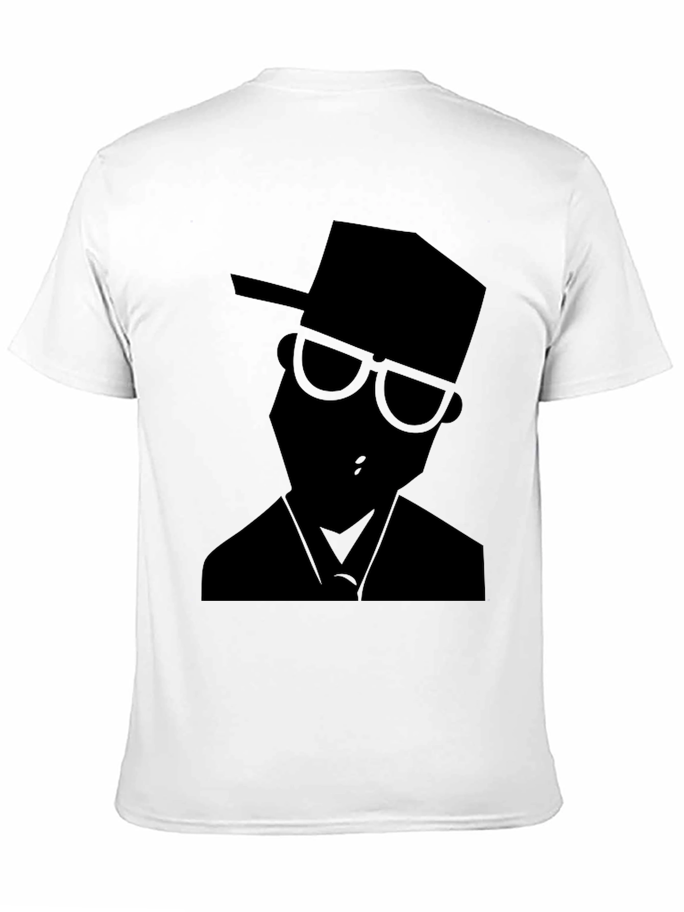 Cool Silhouette Graphic Black T-Shirt