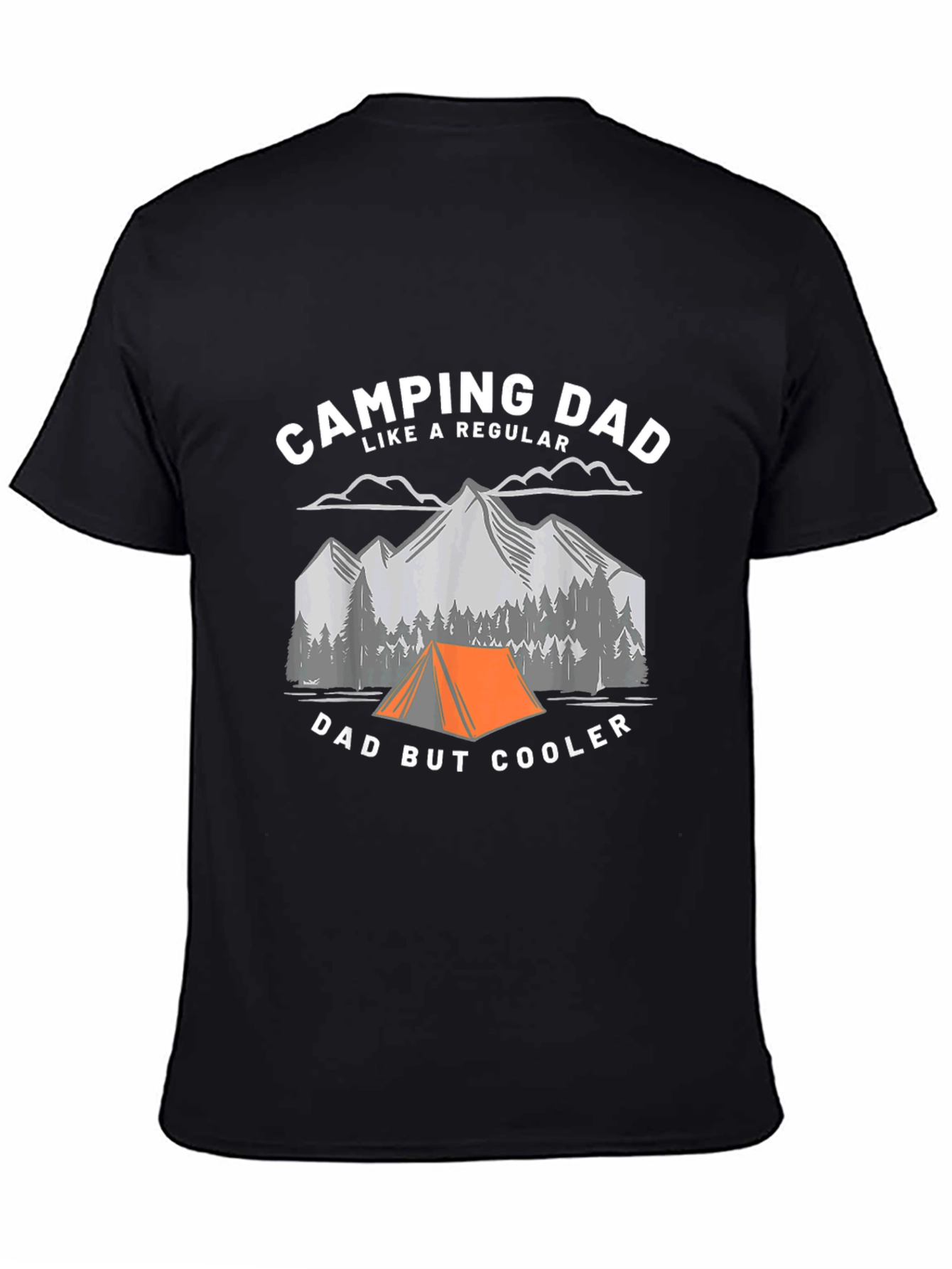 Camping Dad Funny Graphic Tee