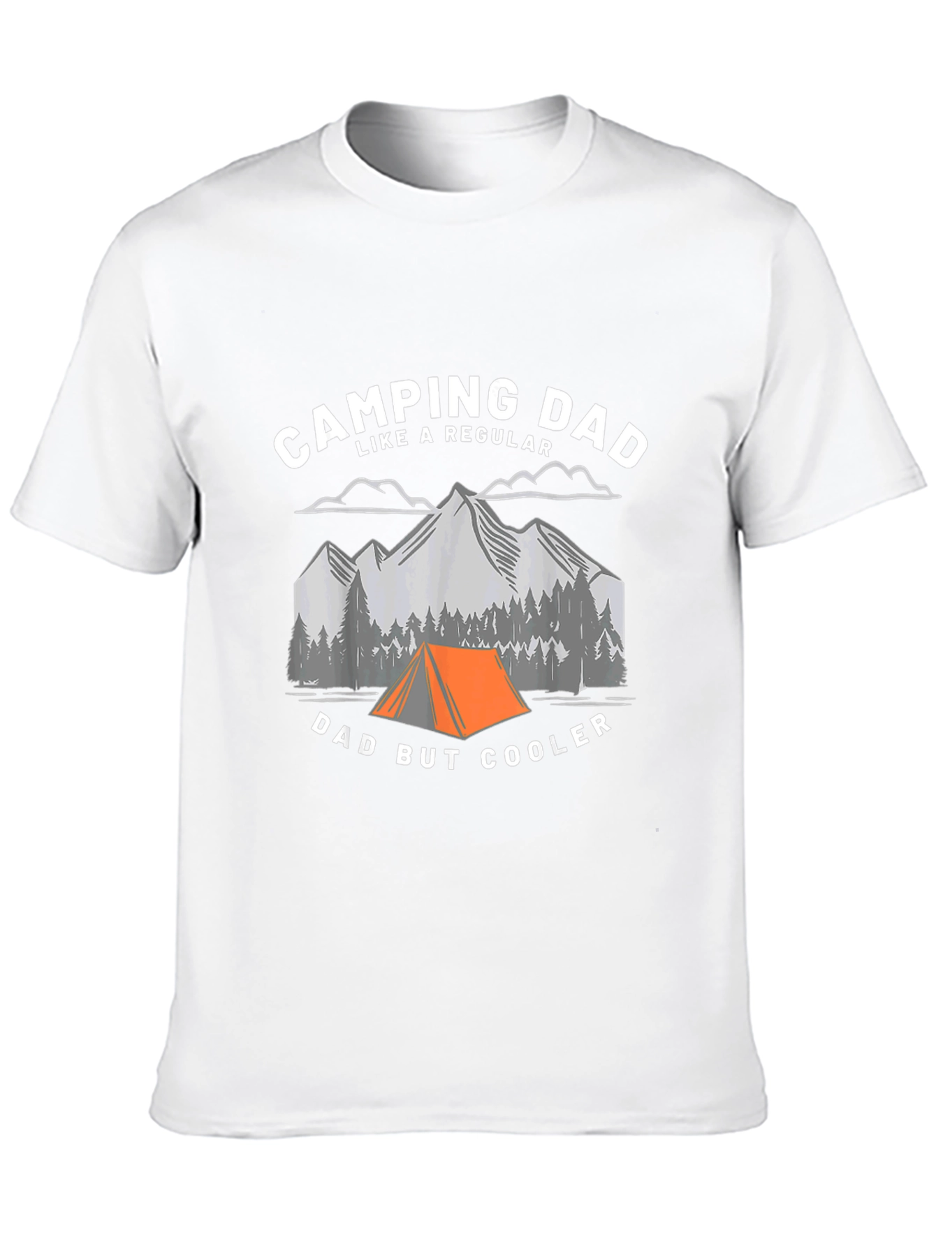 Camping Dad Funny Graphic Tee
