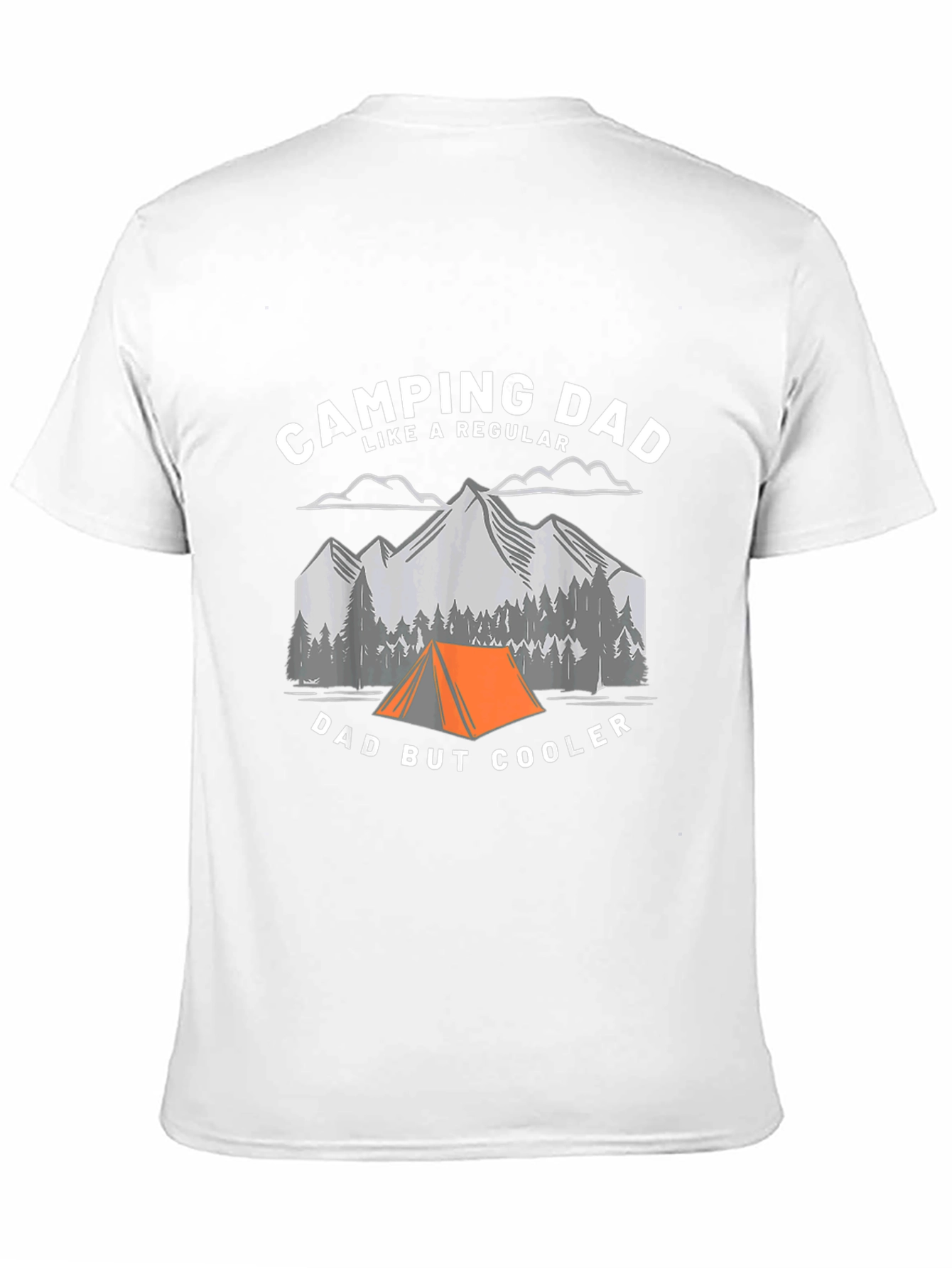 Camping Dad Funny Graphic Tee