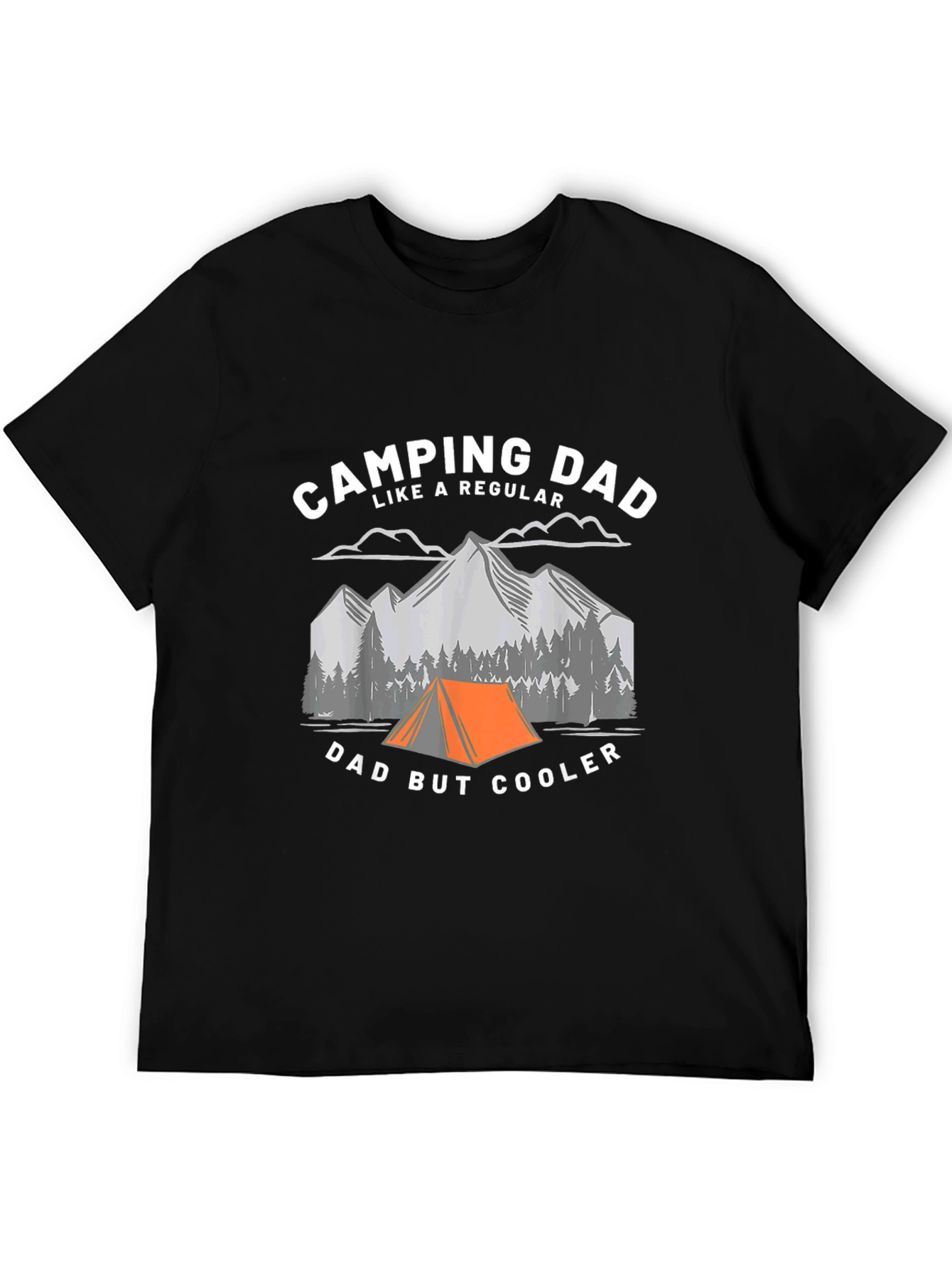 Camping Dad Funny Graphic Tee