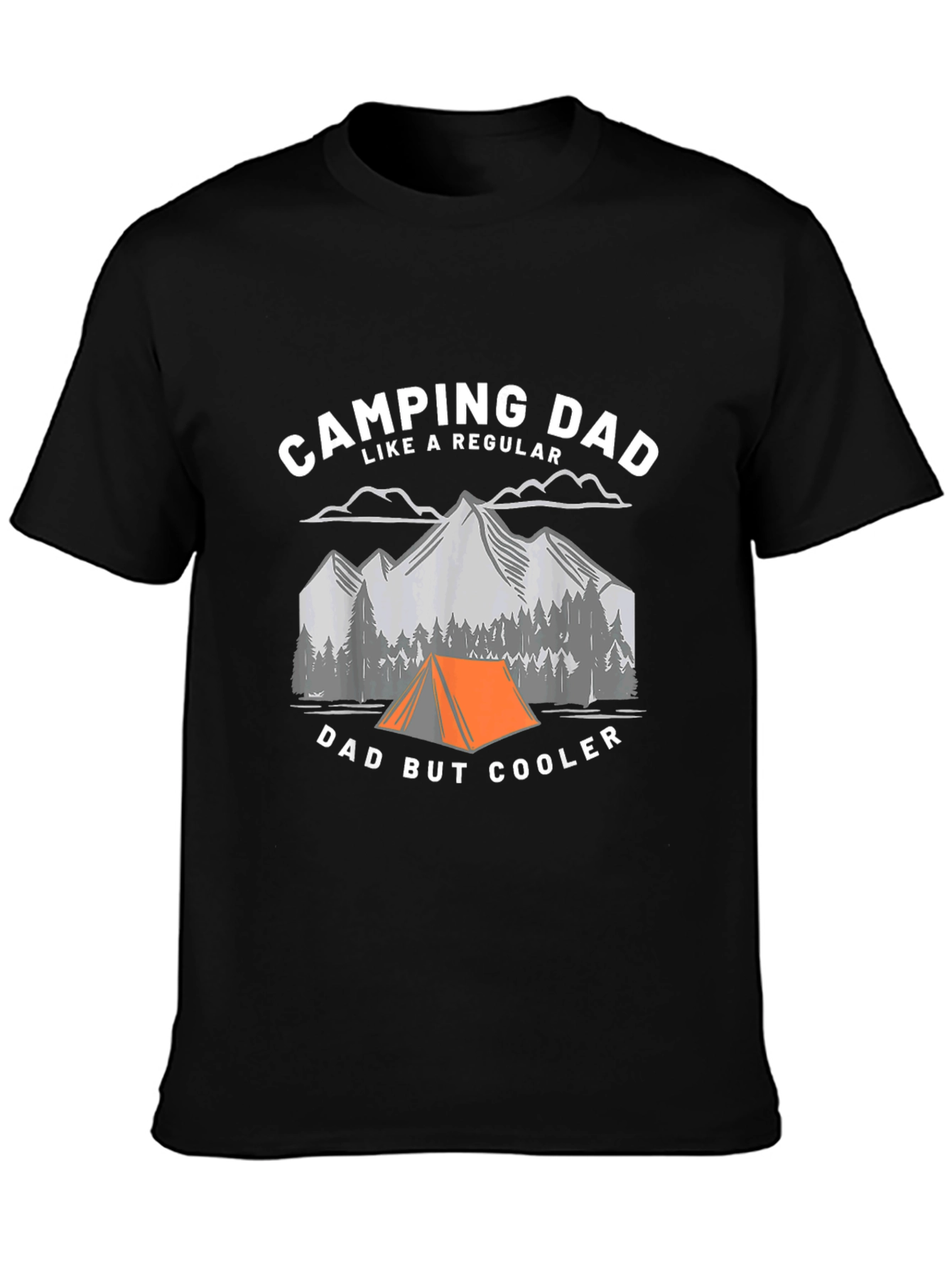Camping Dad Funny Graphic Tee
