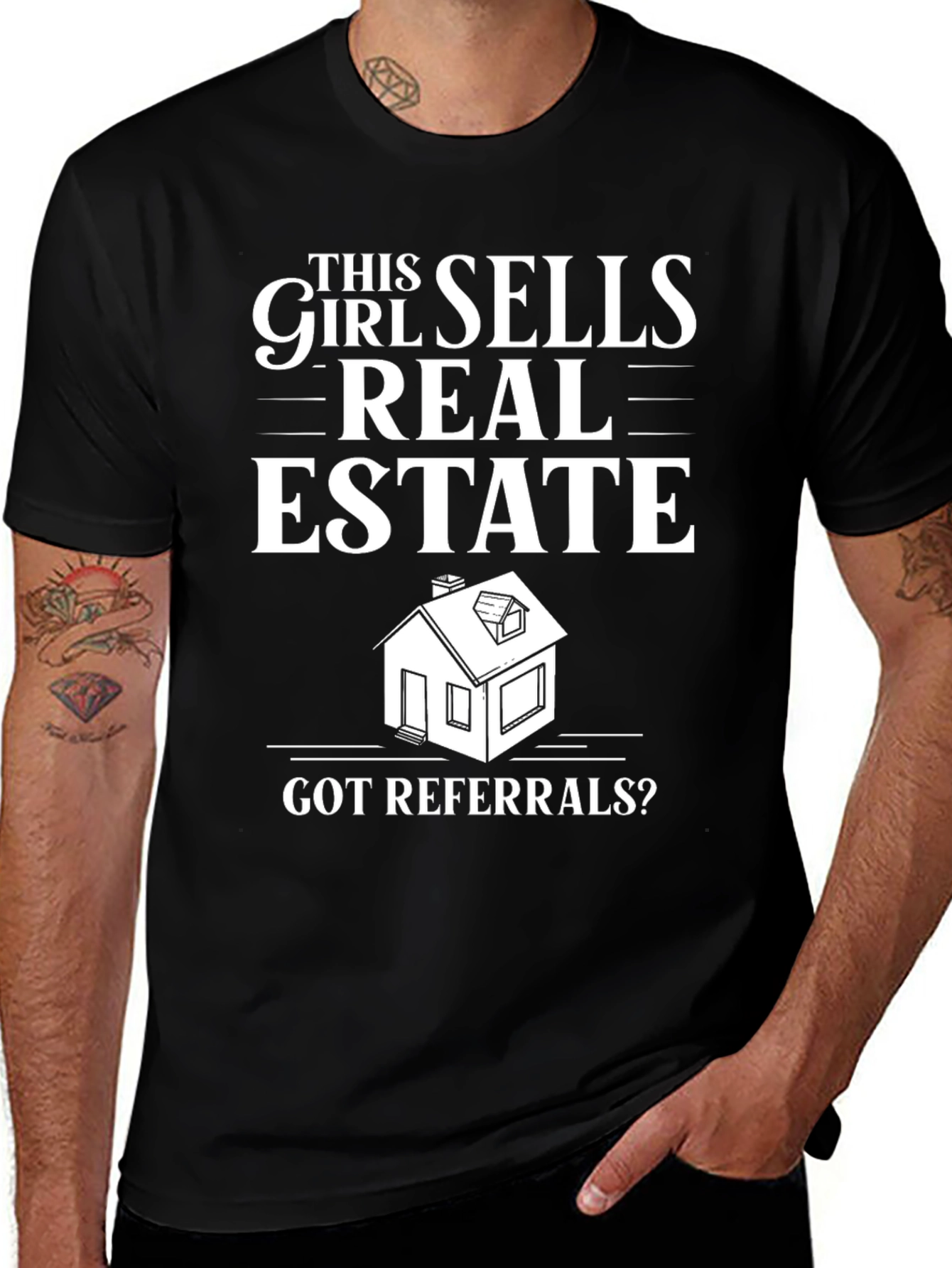 Real Estate Agent Graphic T-Shirt