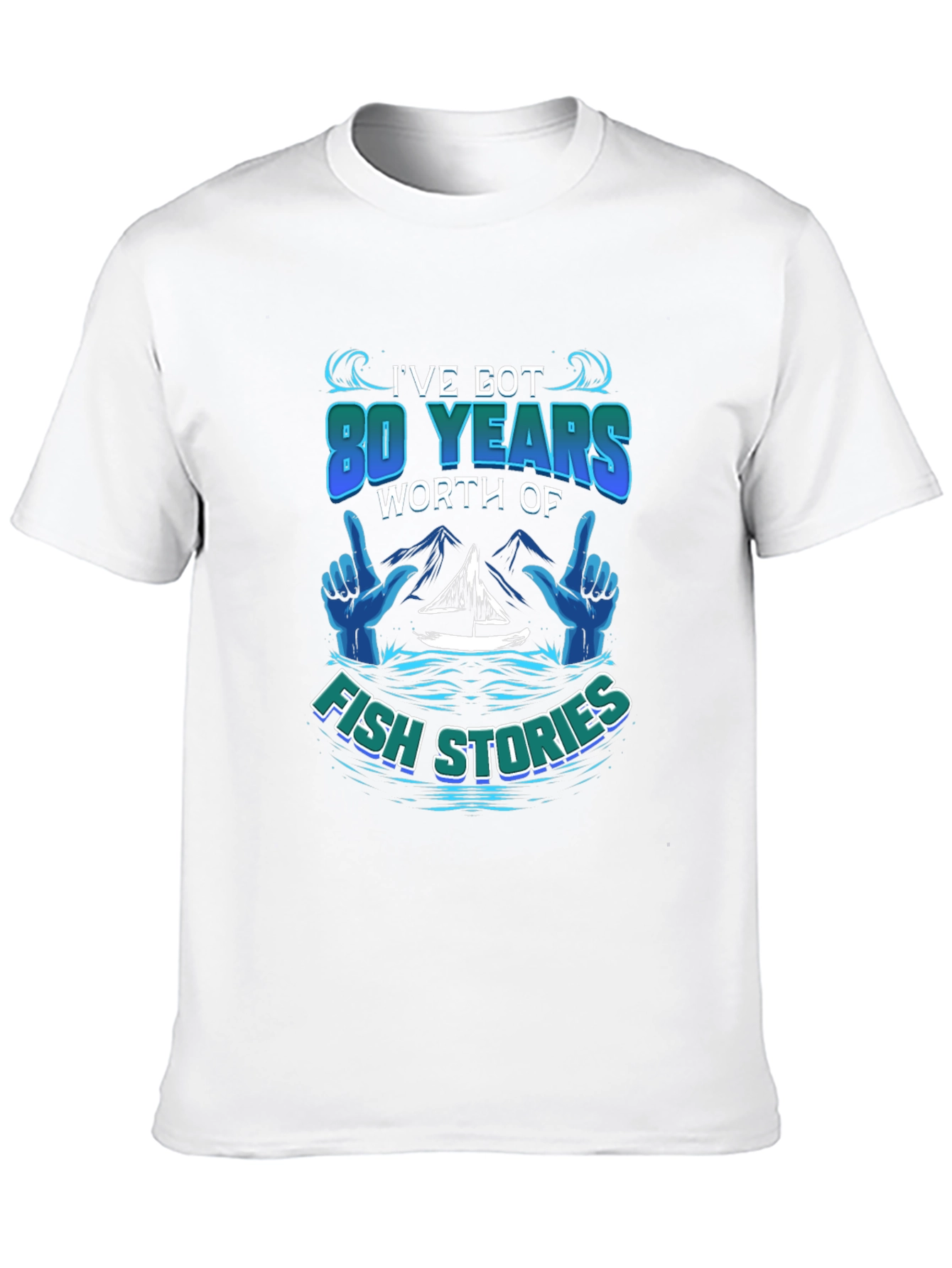 80 Years Fish Stories T-Shirt
