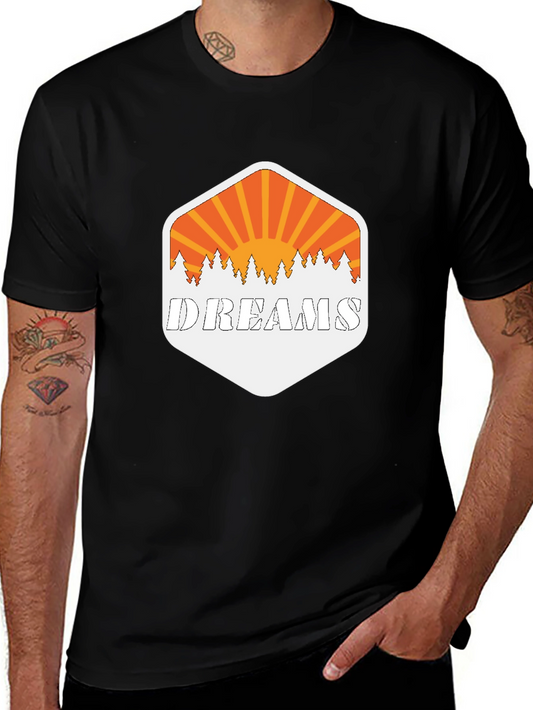 Dreams Graphic T-Shirt - Retro Nature Design