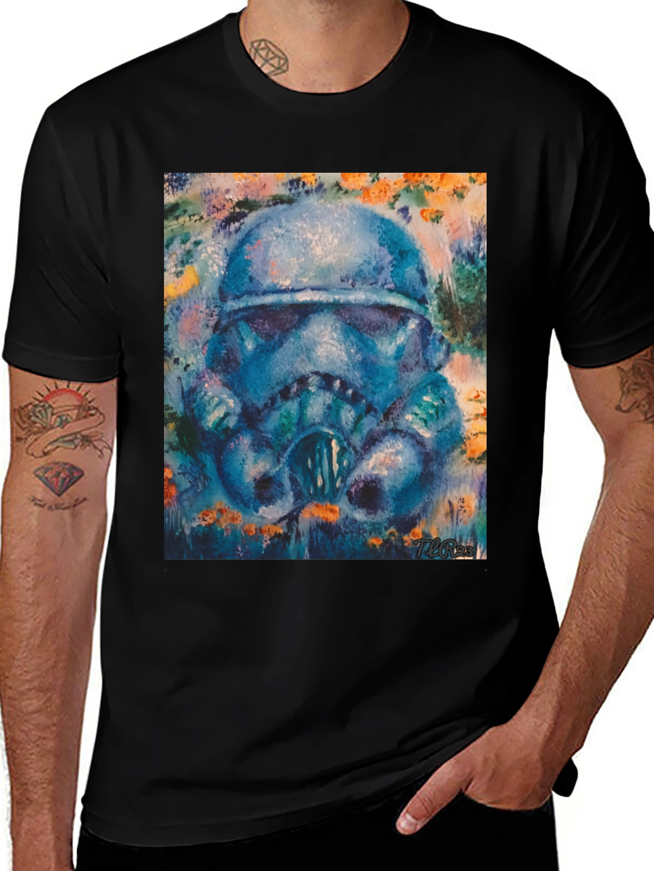 Star Wars Stormtrooper Art T-Shirt - Unique Design
