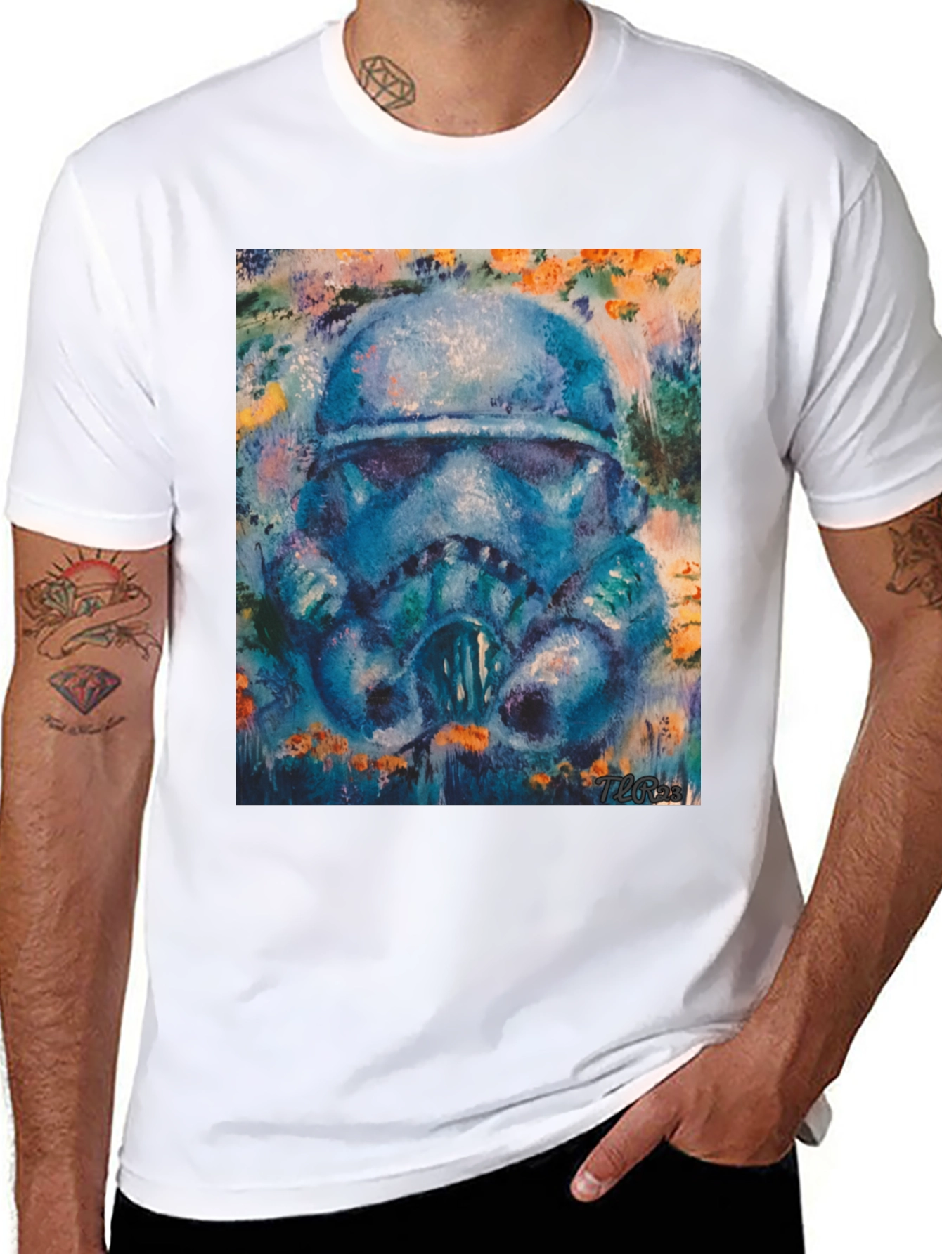 Star Wars Stormtrooper Art T-Shirt - Unique Design