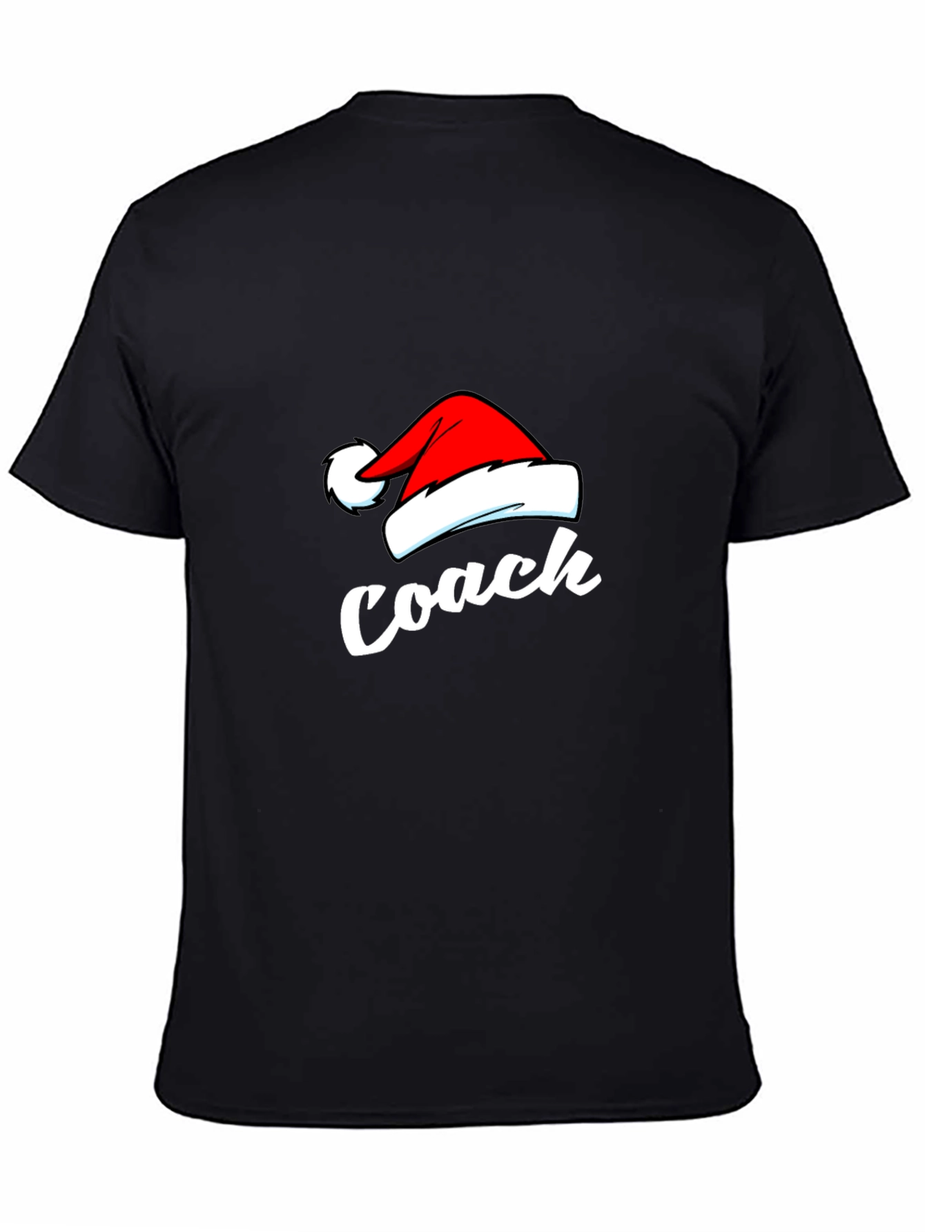 Coach Christmas Santa Hat Graphic Tee