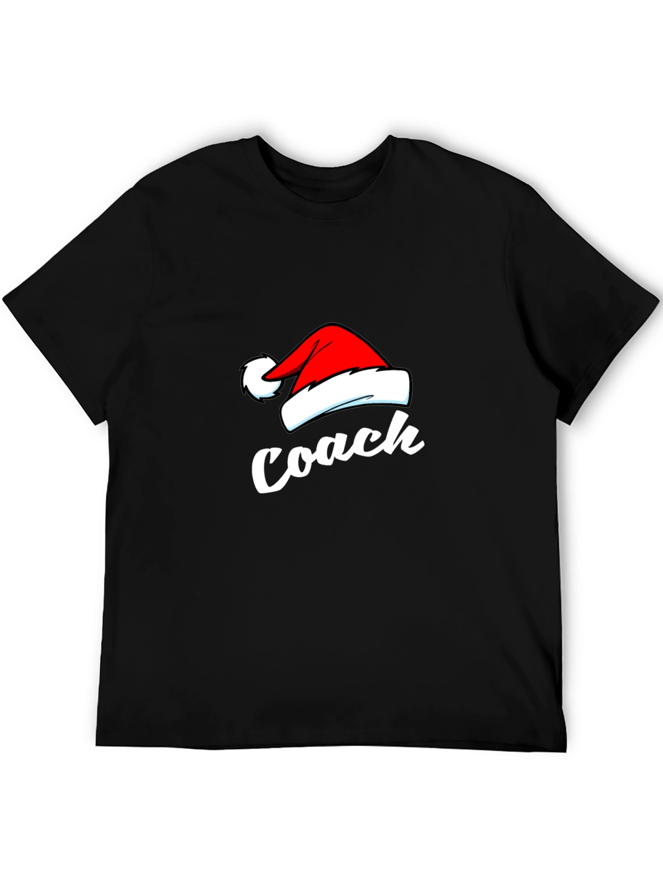 Coach Christmas Santa Hat Graphic Tee