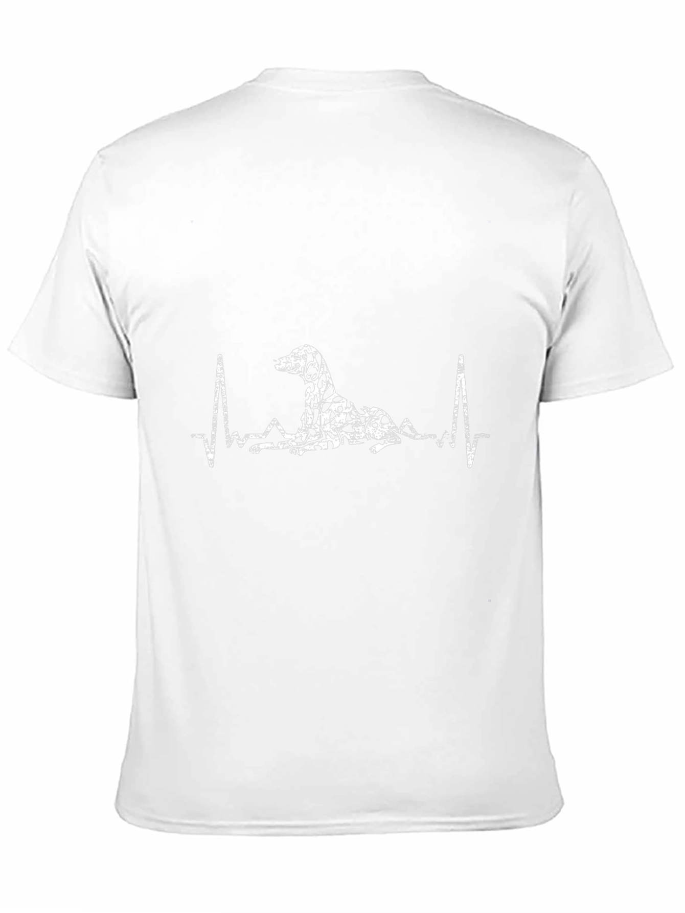 Dalmatian Heartbeat T-Shirt - Dog Lover Tee