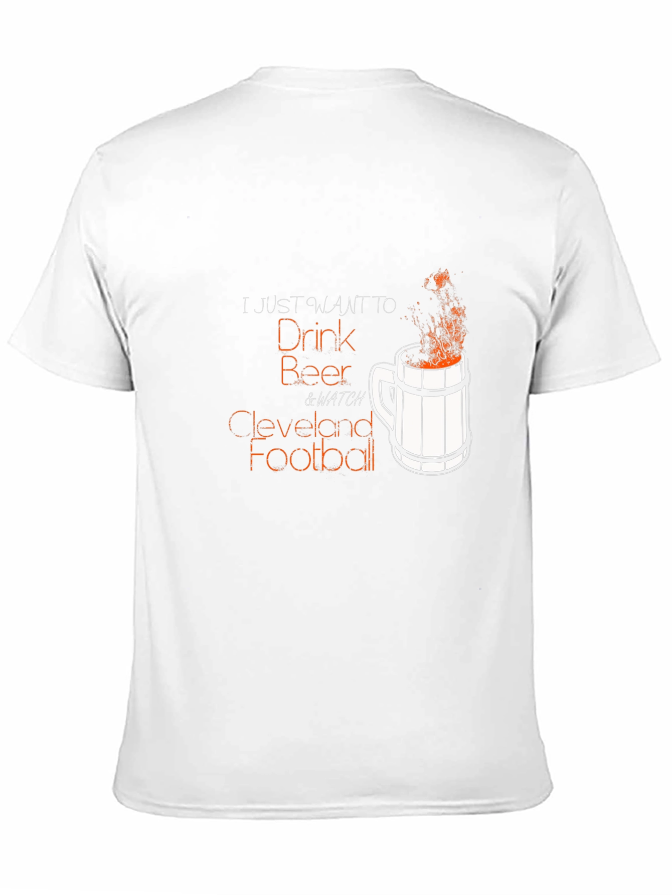 Cleveland Football Beer T-Shirt