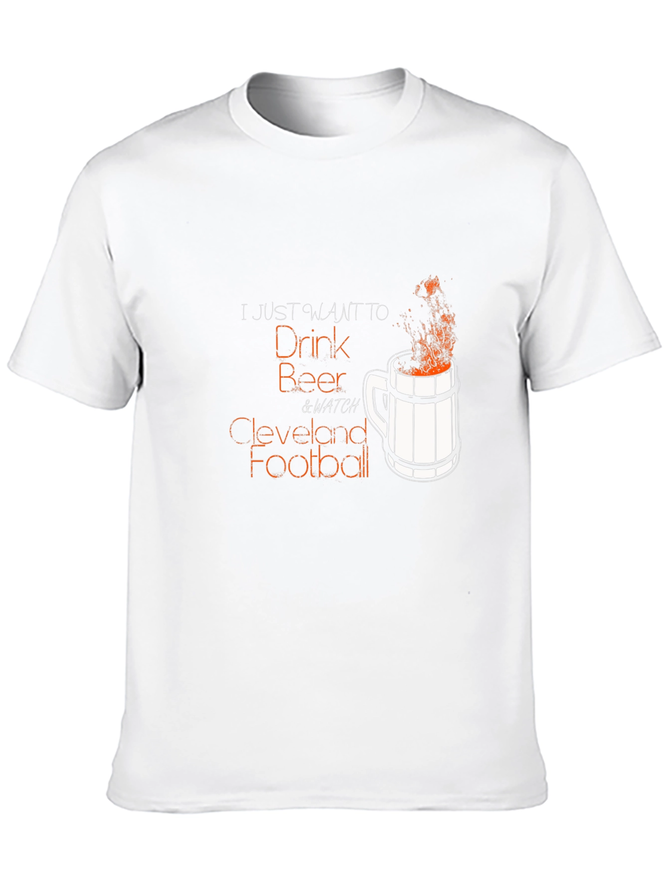 Cleveland Football Beer T-Shirt