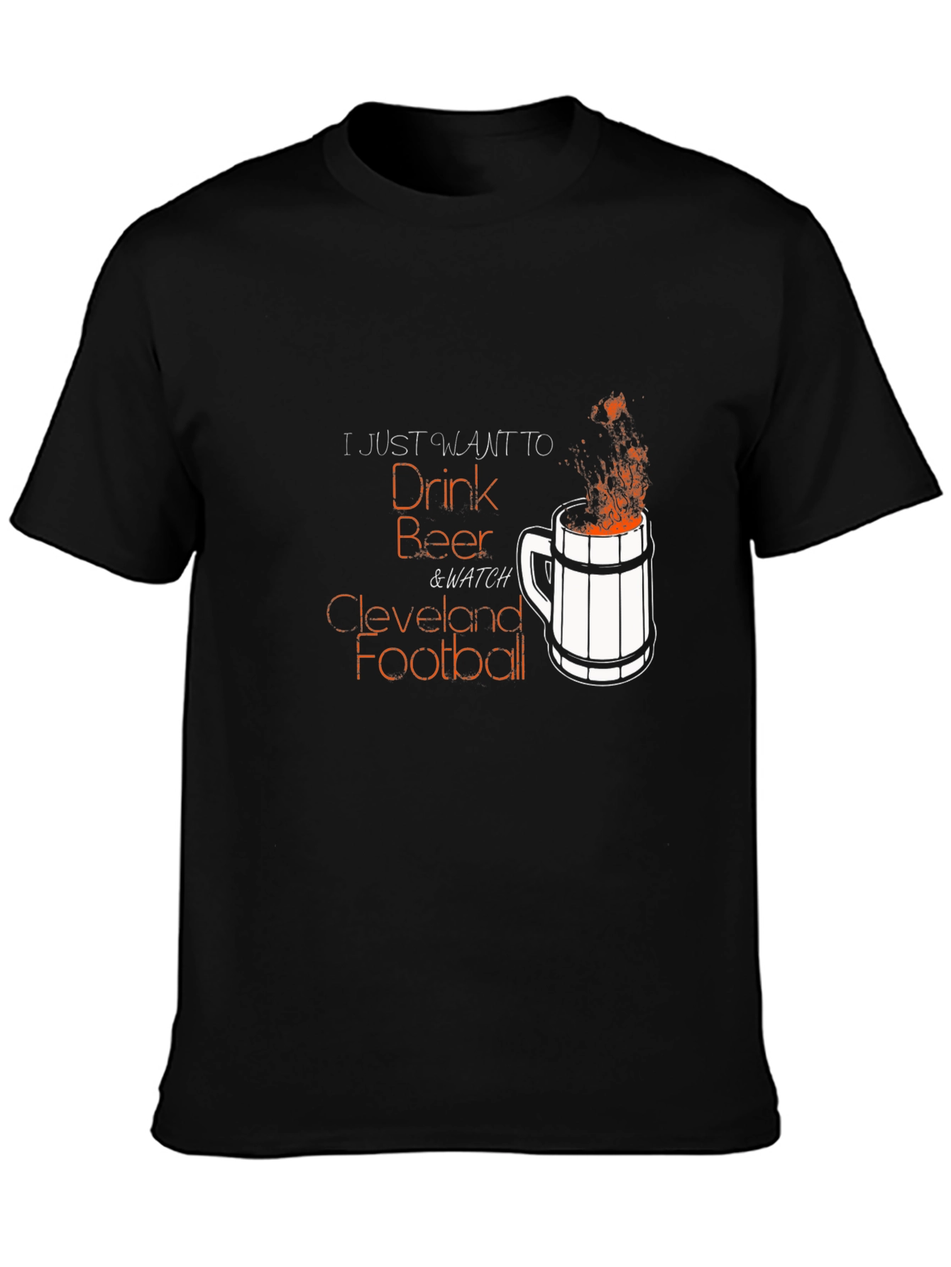 Cleveland Football Beer T-Shirt