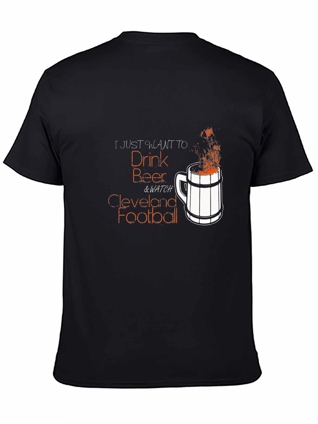 Cleveland Football Beer T-Shirt