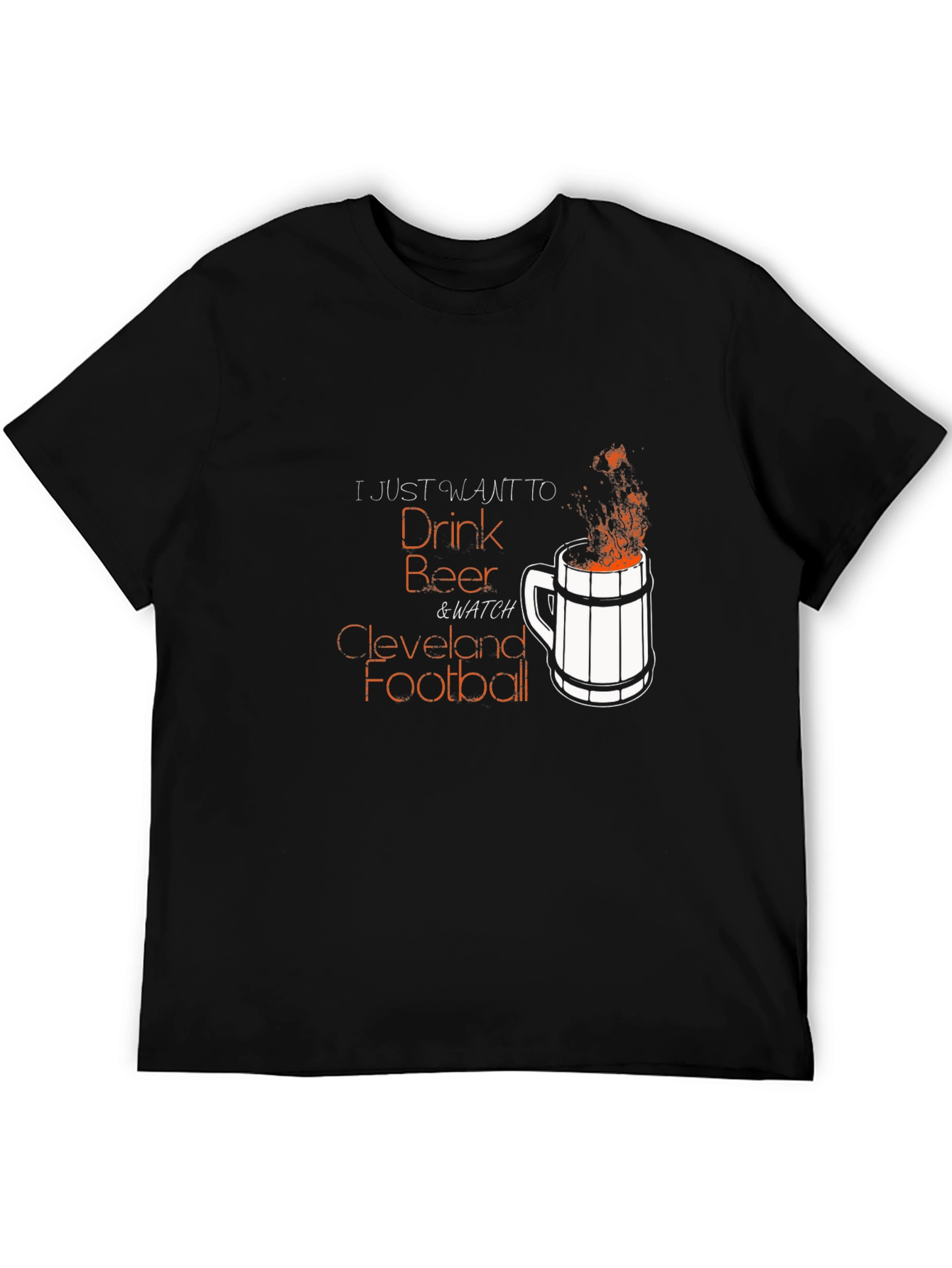 Cleveland Football Beer T-Shirt