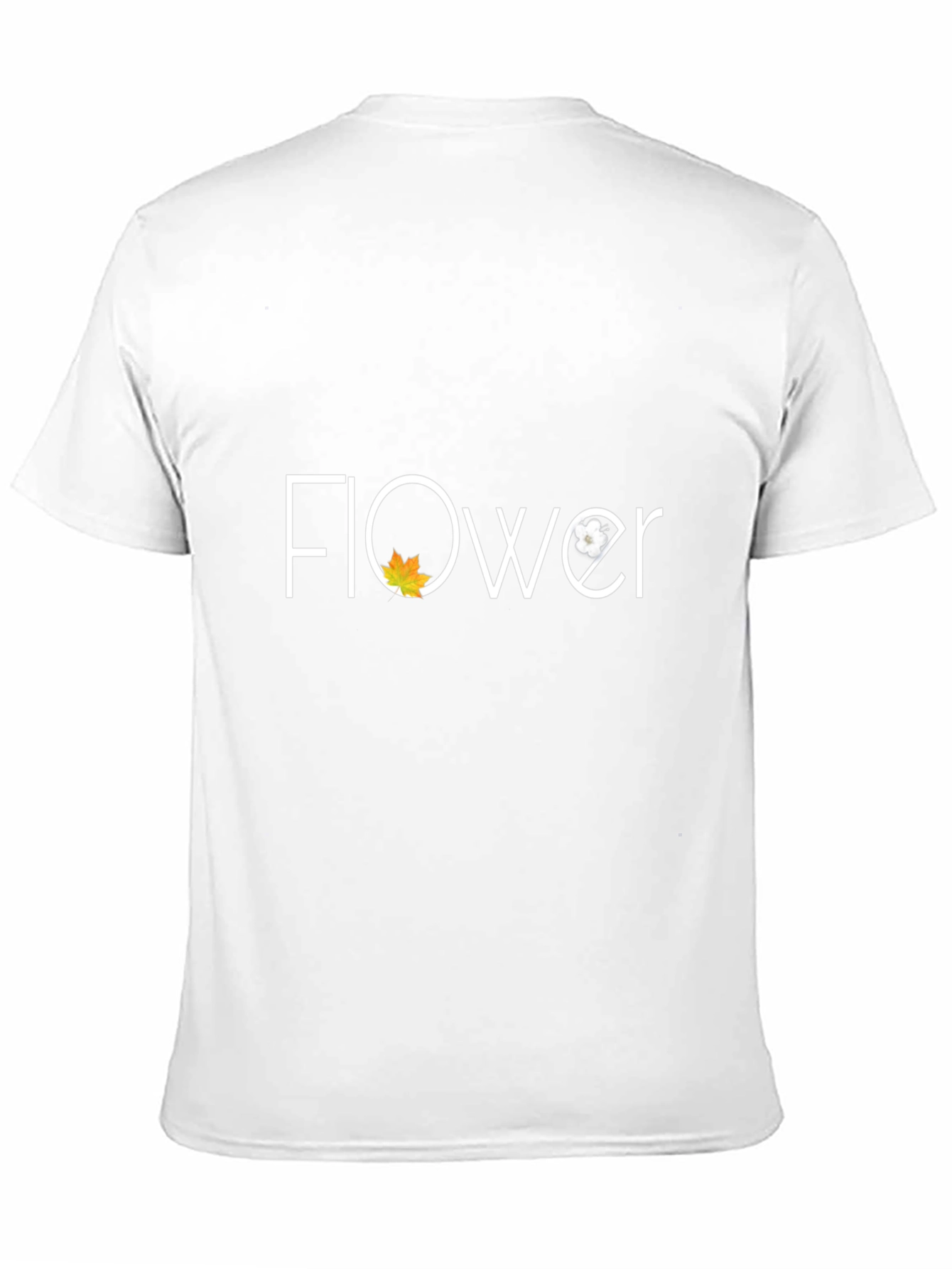 Floral Graphic Tee - Stylish Unisex Black T-Shirt