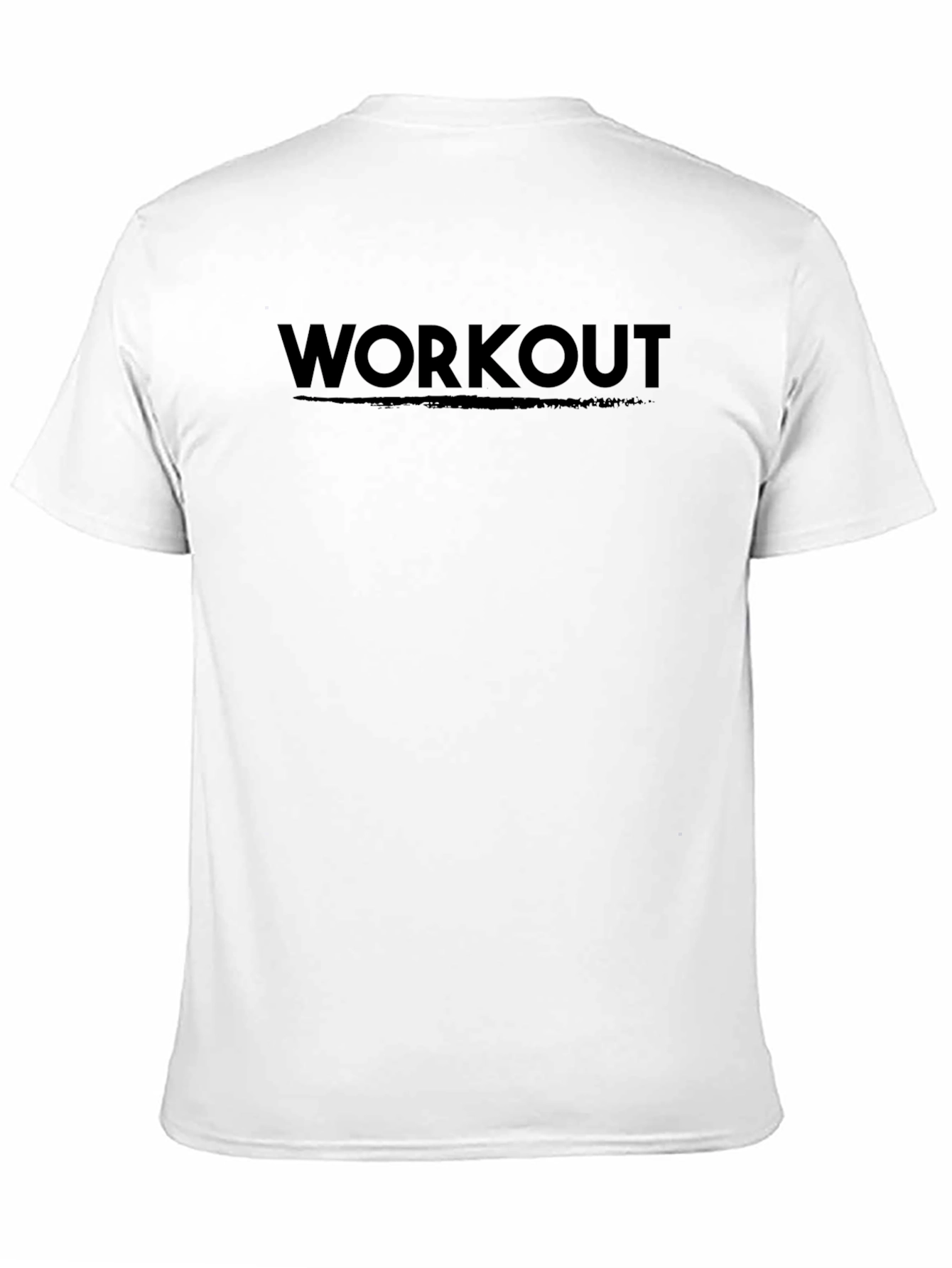 Workout Graphic Black T-Shirt