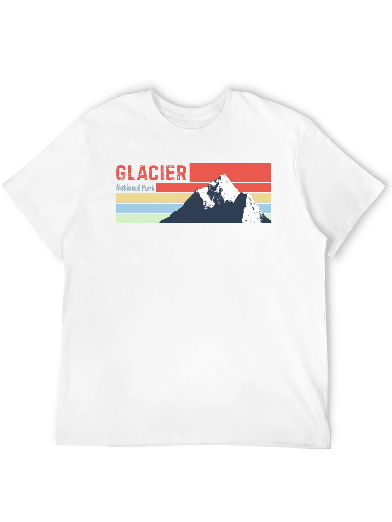 Glacier National Park Graphic T-Shirt