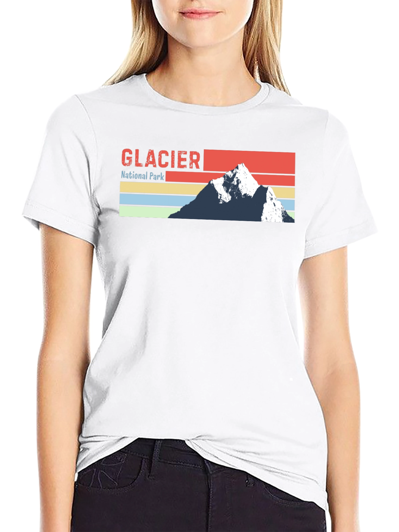 Glacier National Park Graphic T-Shirt