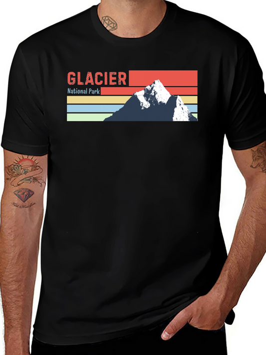 Glacier National Park Graphic T-Shirt