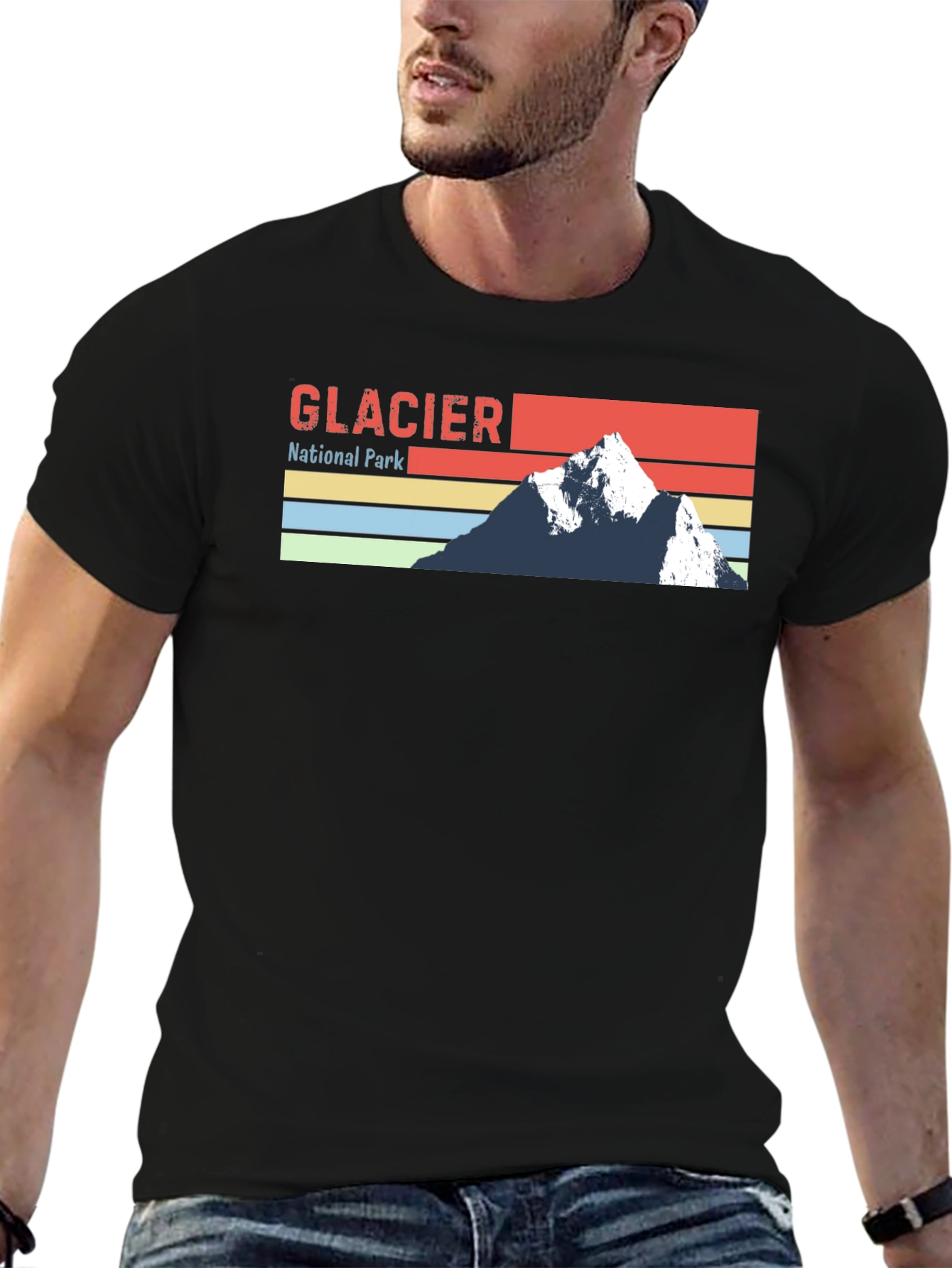 Glacier National Park Graphic T-Shirt