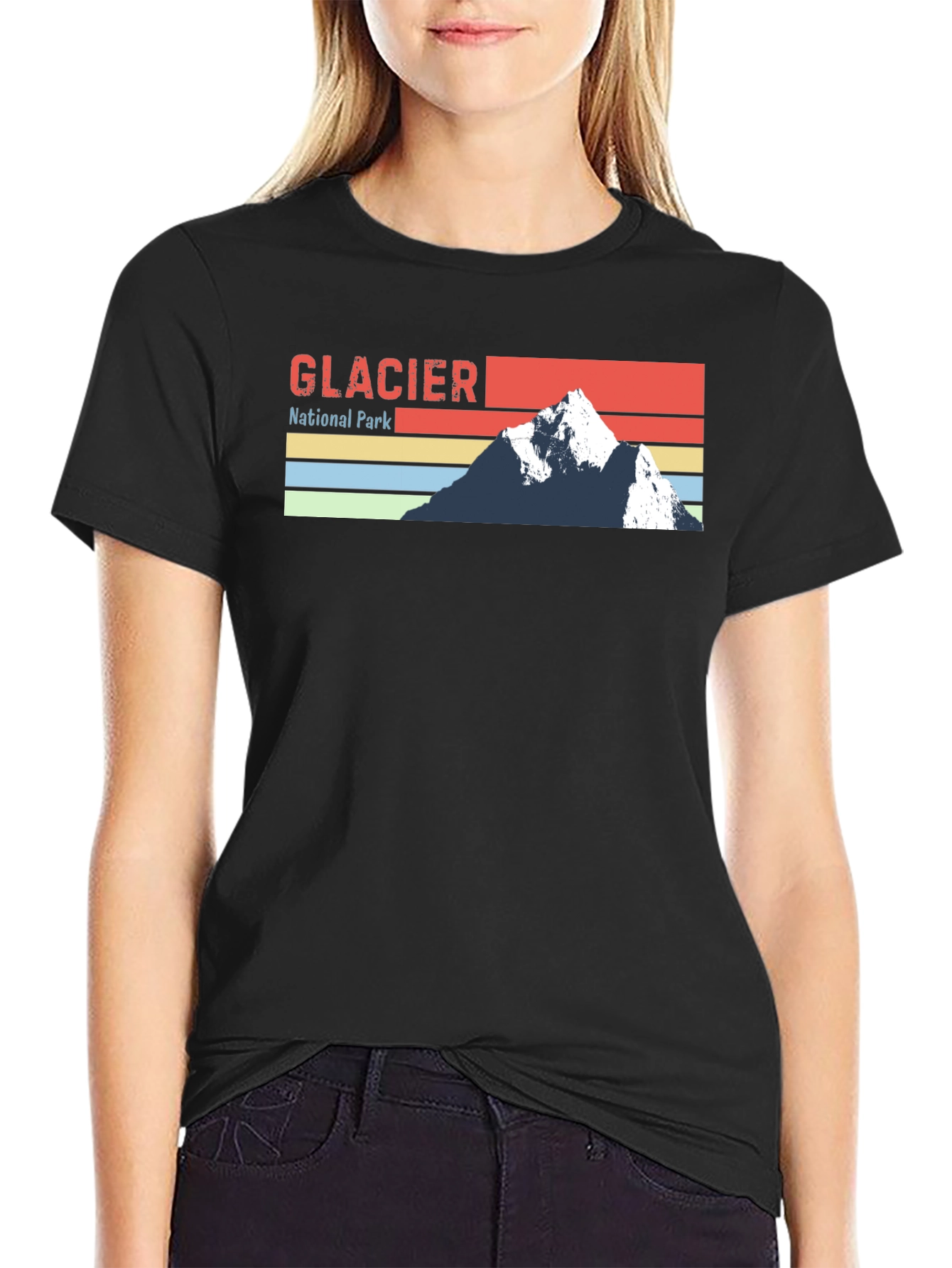 Glacier National Park Graphic T-Shirt