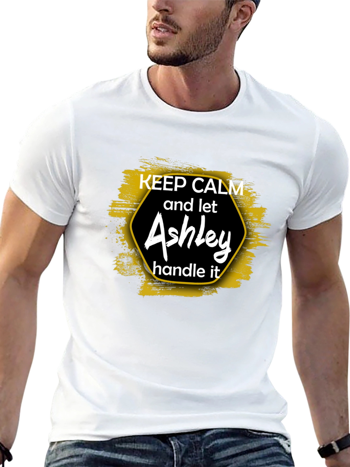 Keep Calm Ashley T-Shirt - Humorous Gift Tee