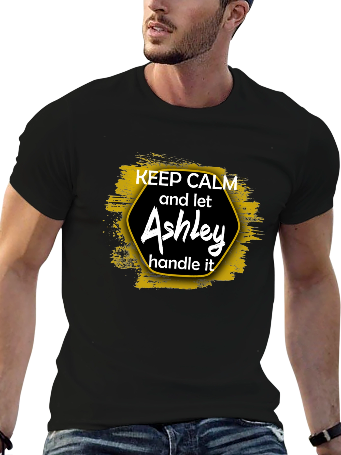 Keep Calm Ashley T-Shirt - Humorous Gift Tee