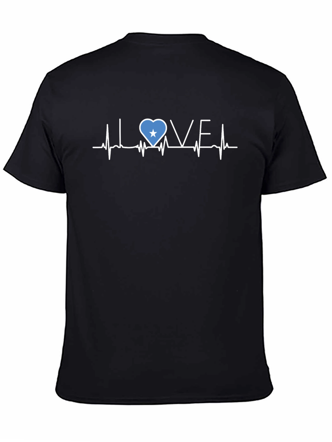 Somalia Love Heartbeat T-Shirt