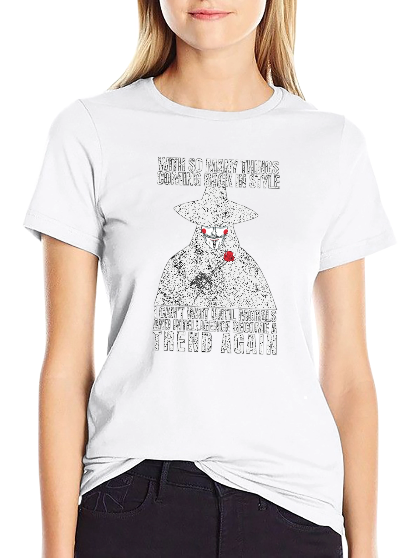 Morals & Intelligence Graphic Tee