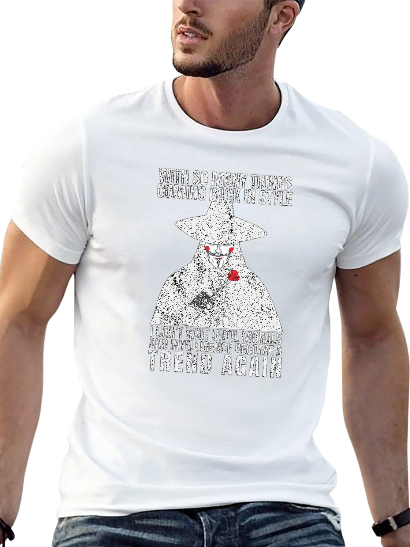 Morals & Intelligence Graphic Tee