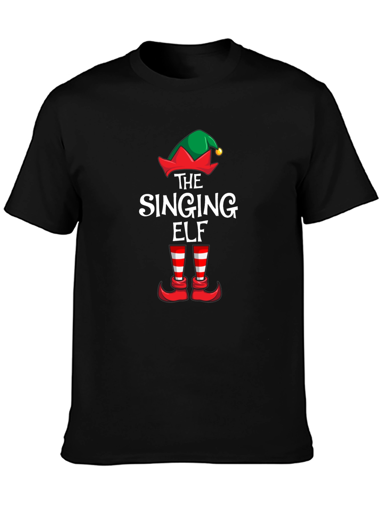 The Singing Elf Christmas Holiday T-Shirt