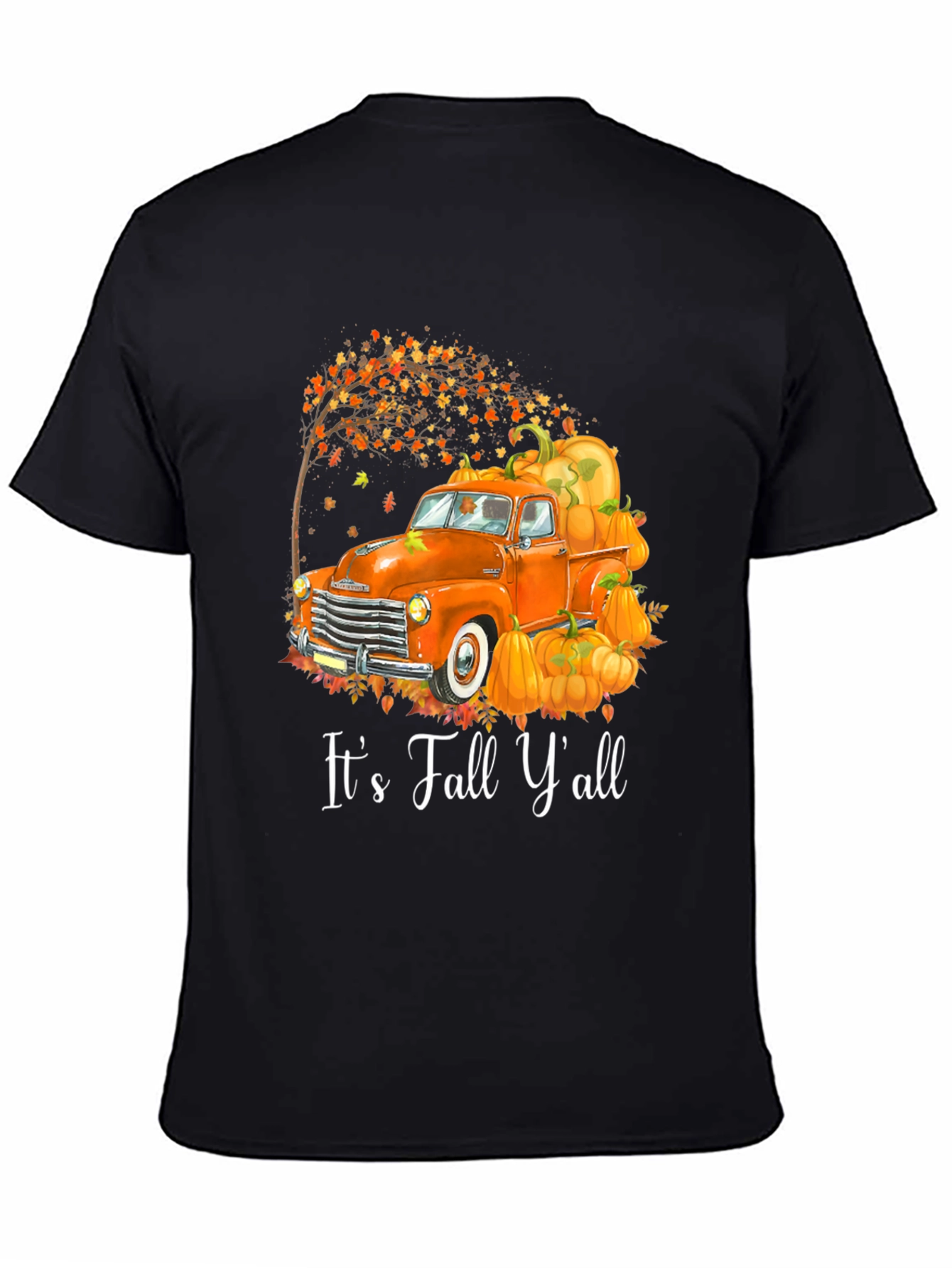 Its Fall Yall Pumpkin Truck T-Shirt