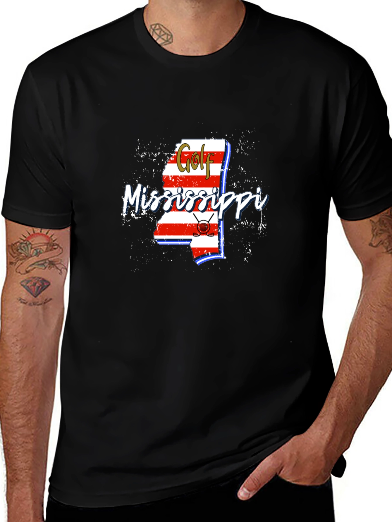 Golf Mississippi State Pride Tee