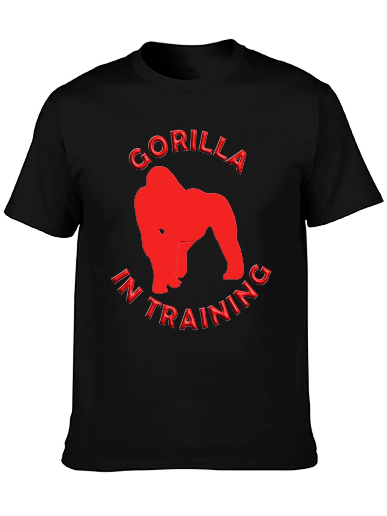 Gorilla In Training Graphic T-Shirt