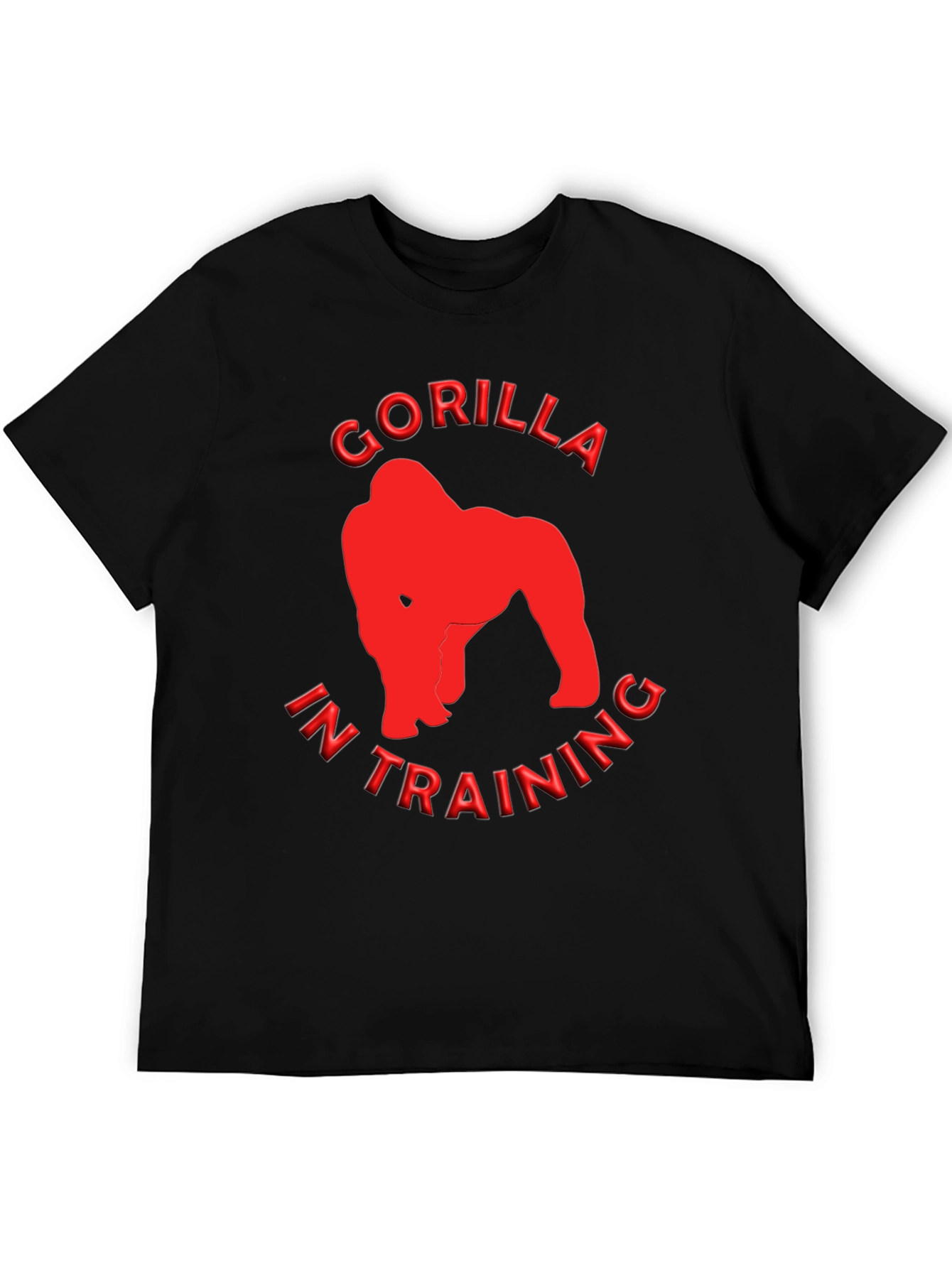 Gorilla In Training Graphic T-Shirt