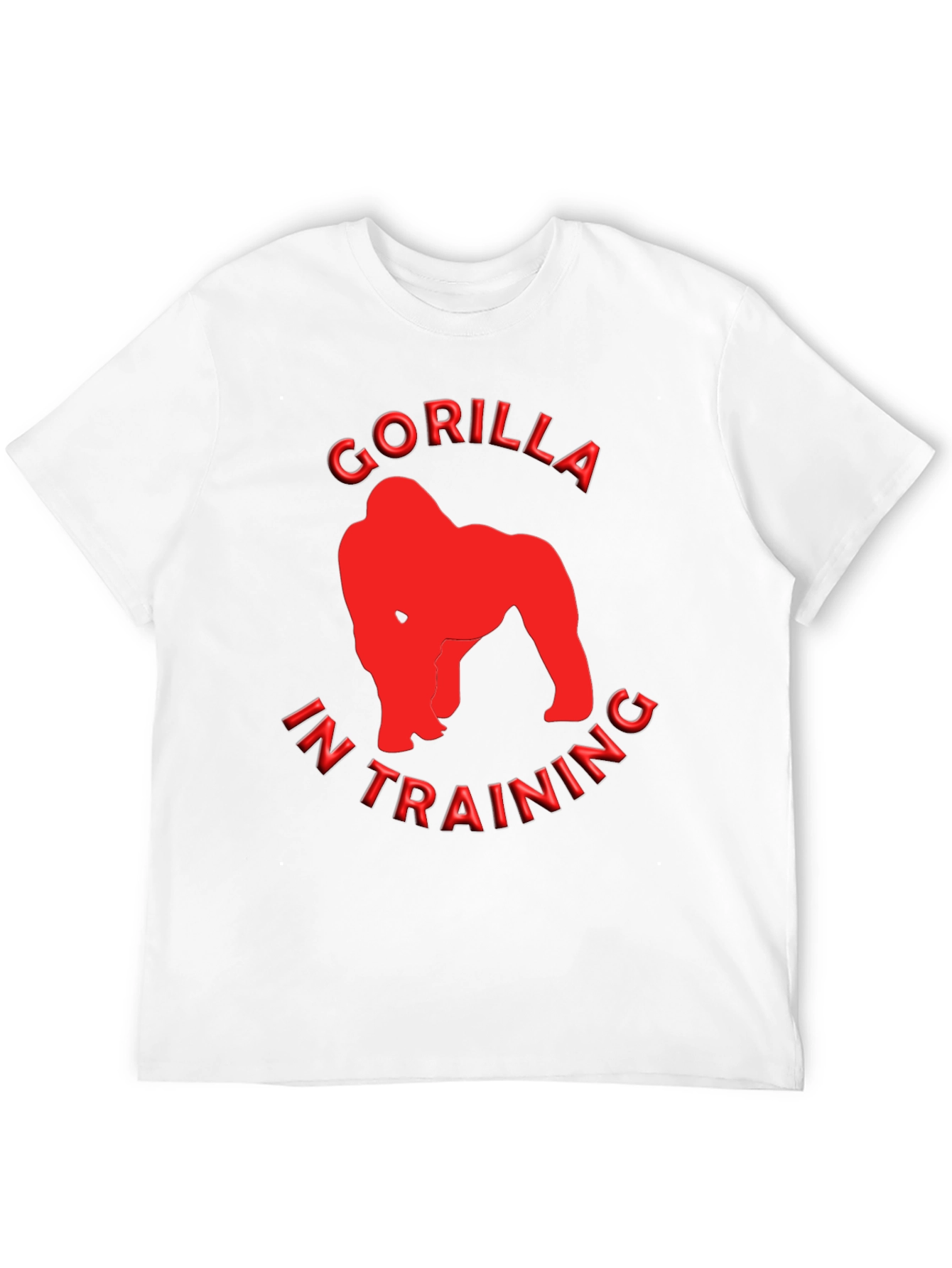 Gorilla In Training Graphic T-Shirt