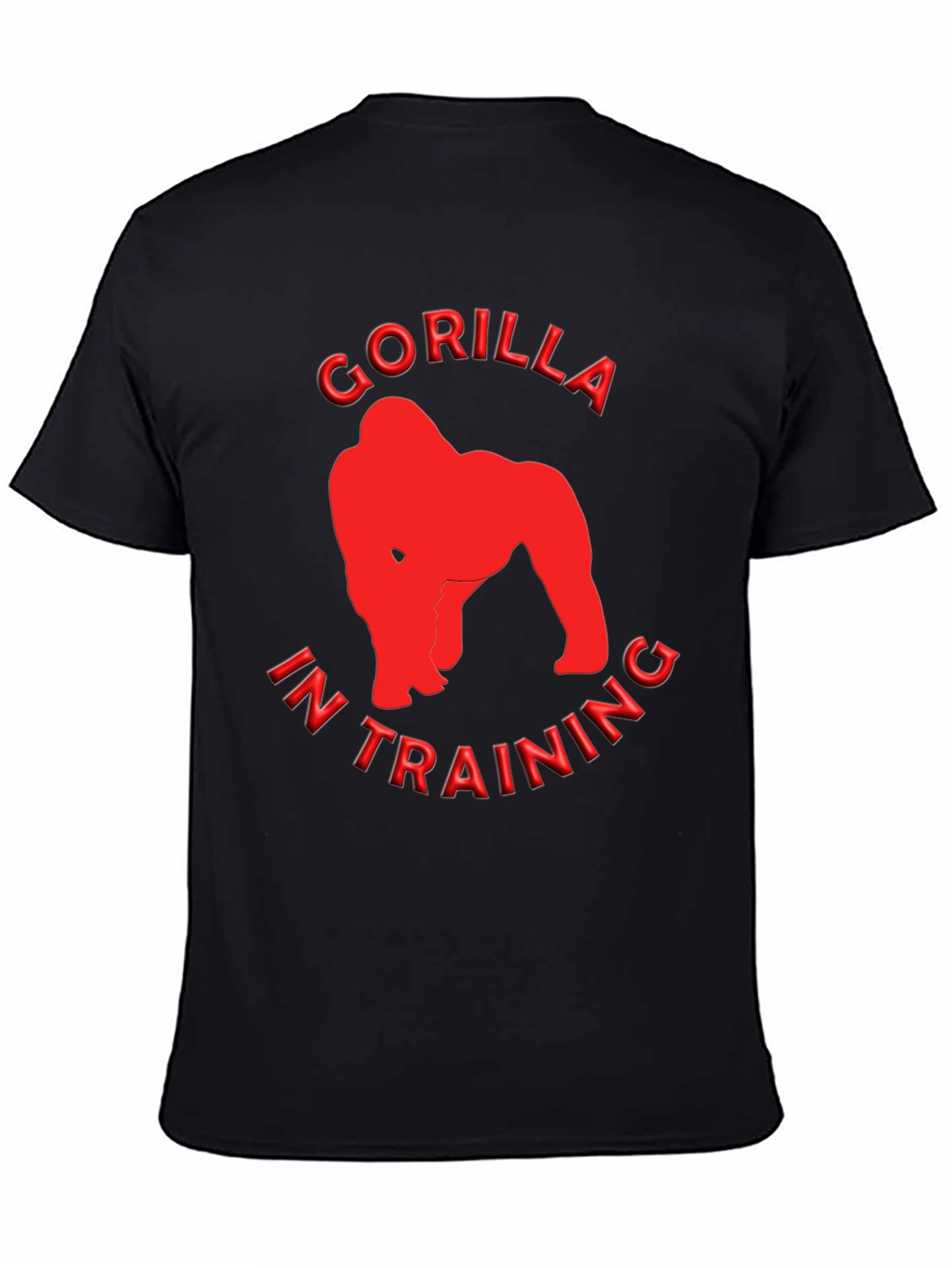 Gorilla In Training Graphic T-Shirt