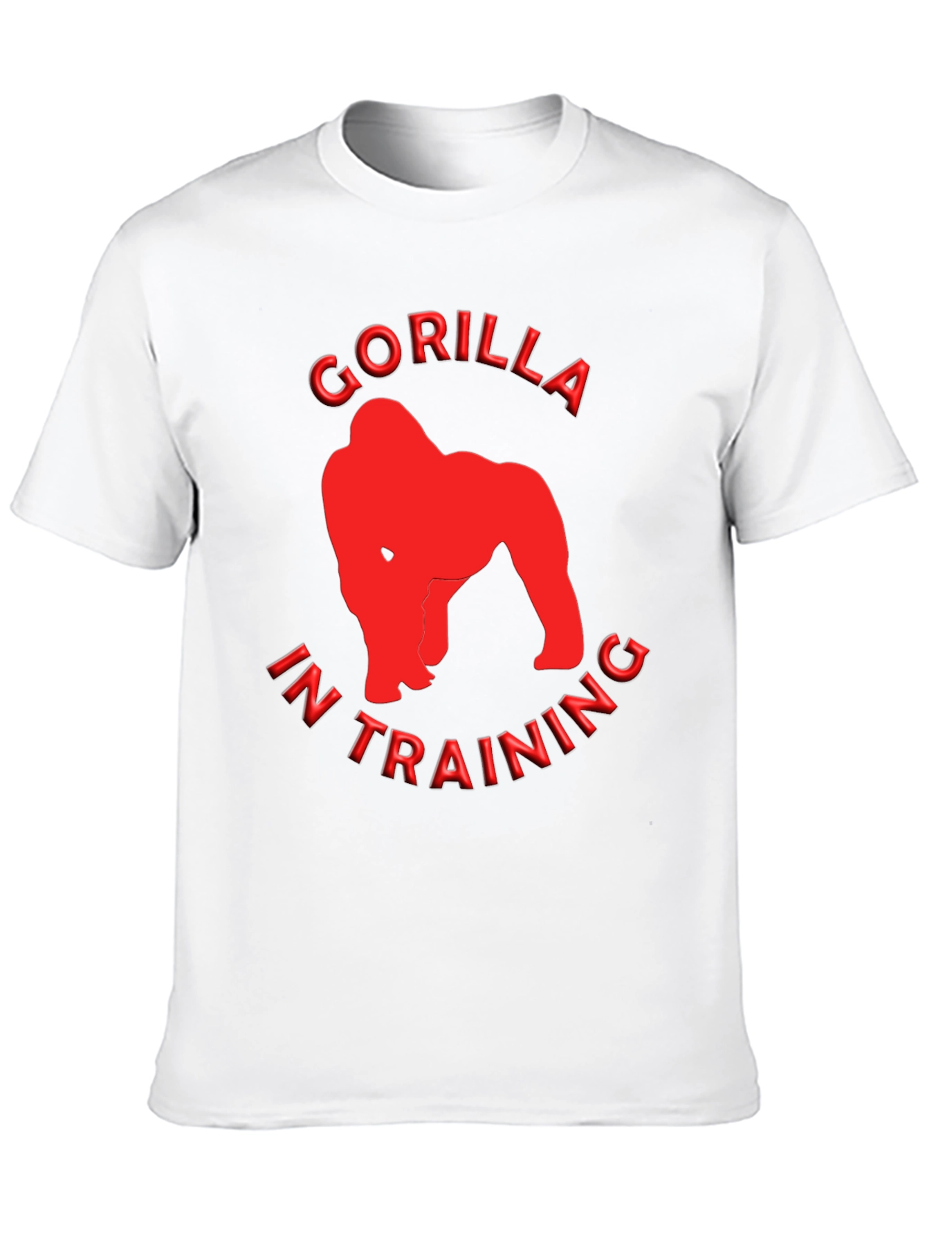 Gorilla In Training Graphic T-Shirt