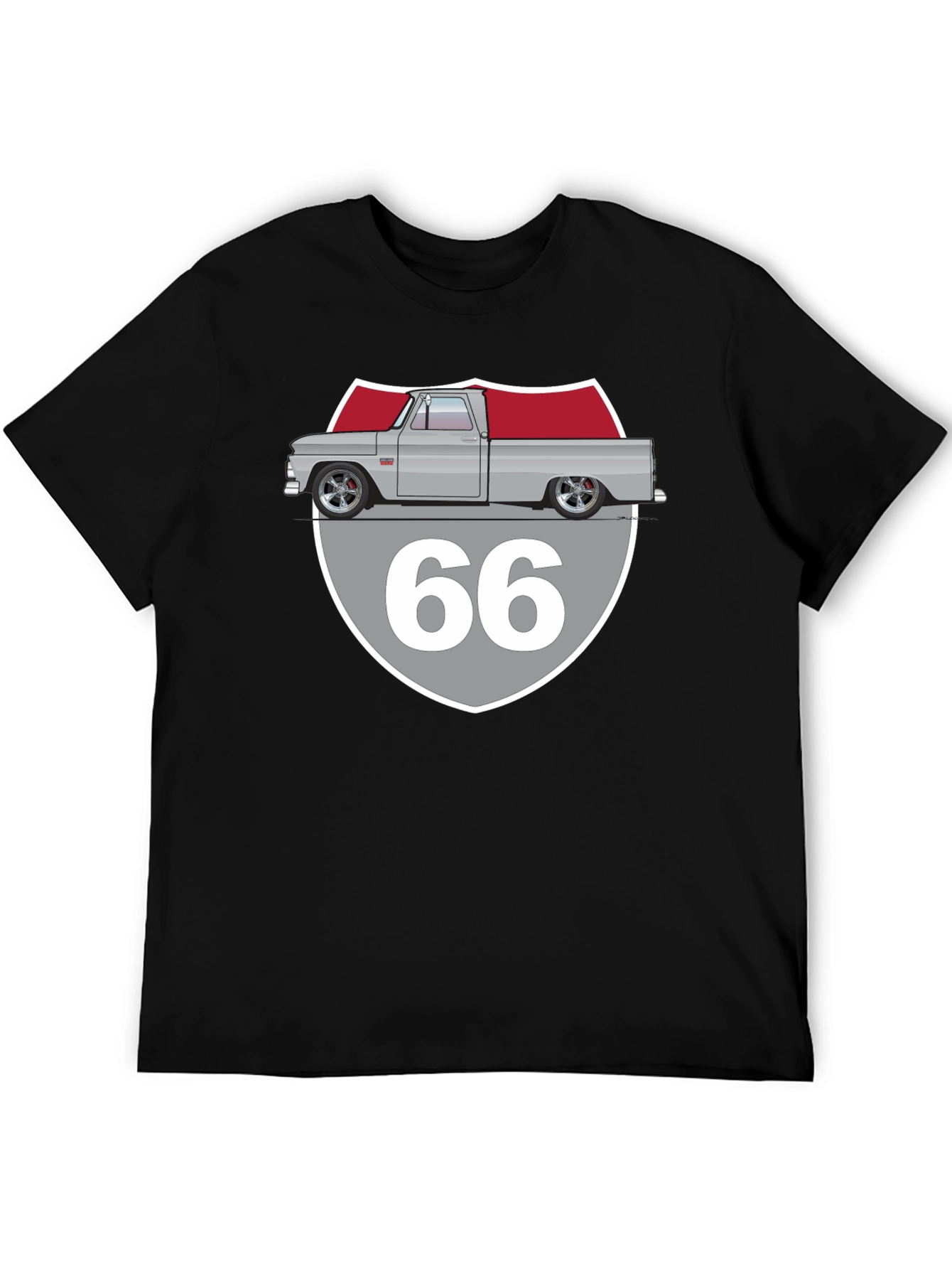 Route 66 Truck Graphic T-Shirt