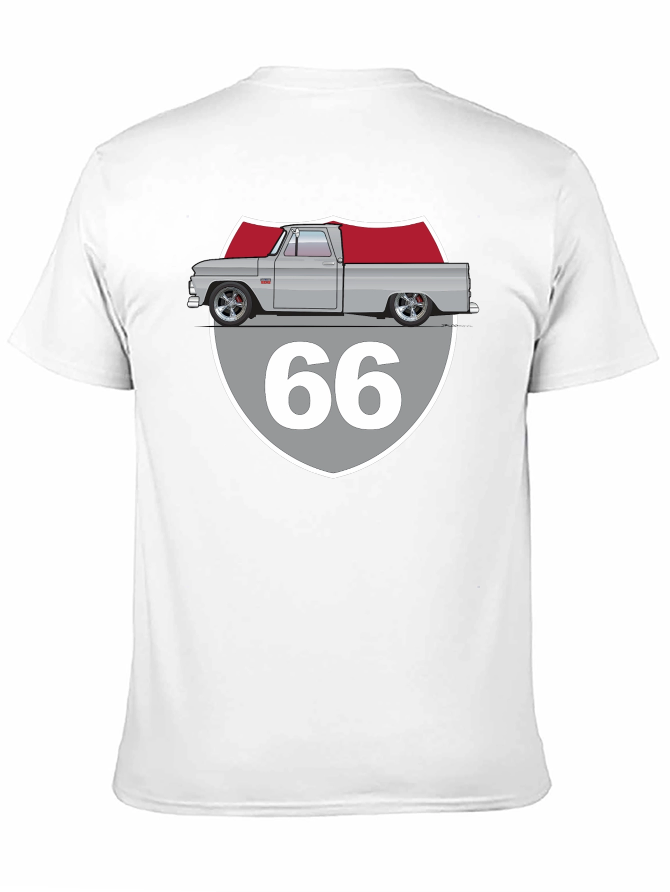 Route 66 Truck Graphic T-Shirt