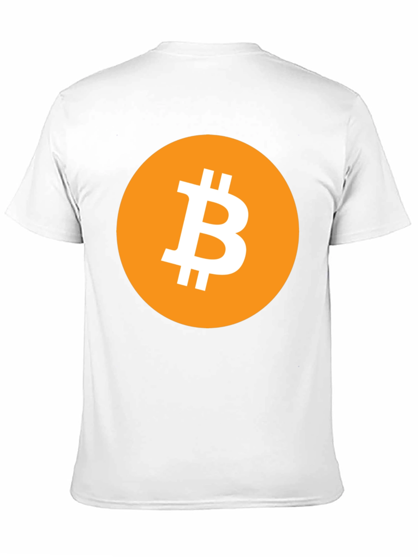 Bitcoin Crypto T-Shirt - Black Round Neck Tee
