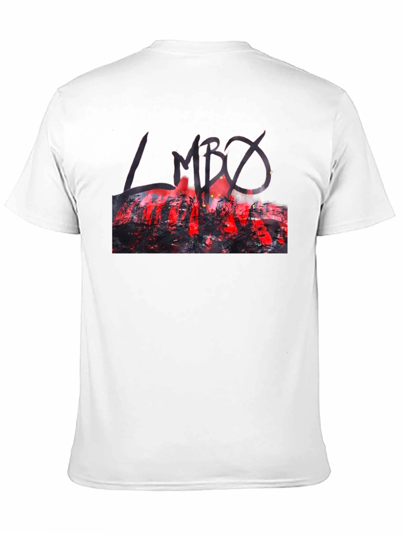 Graphic Print Black T-Shirt - Modern Style