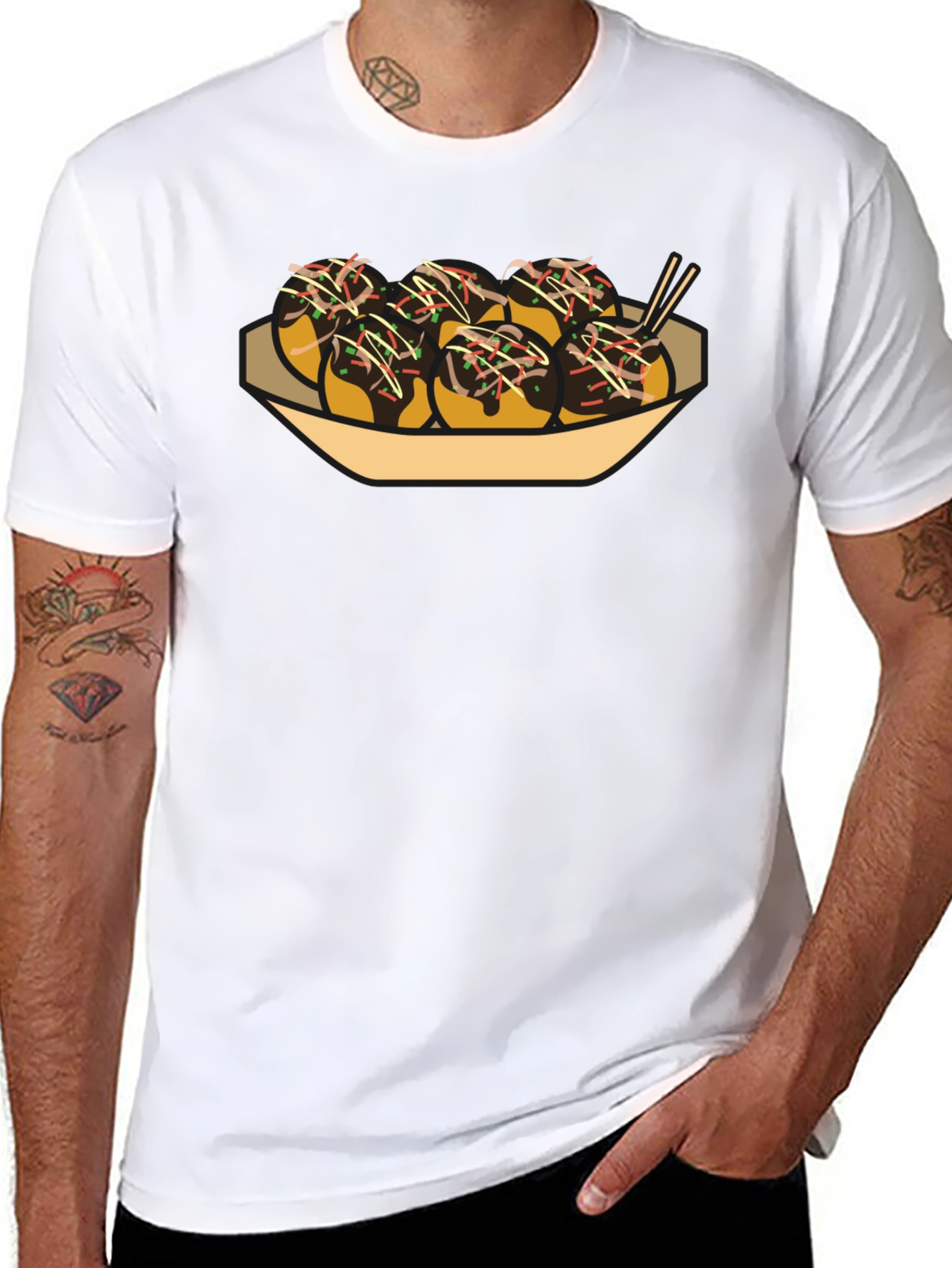 Takoyaki T-Shirt - Japanese Street Food Graphic Tee
