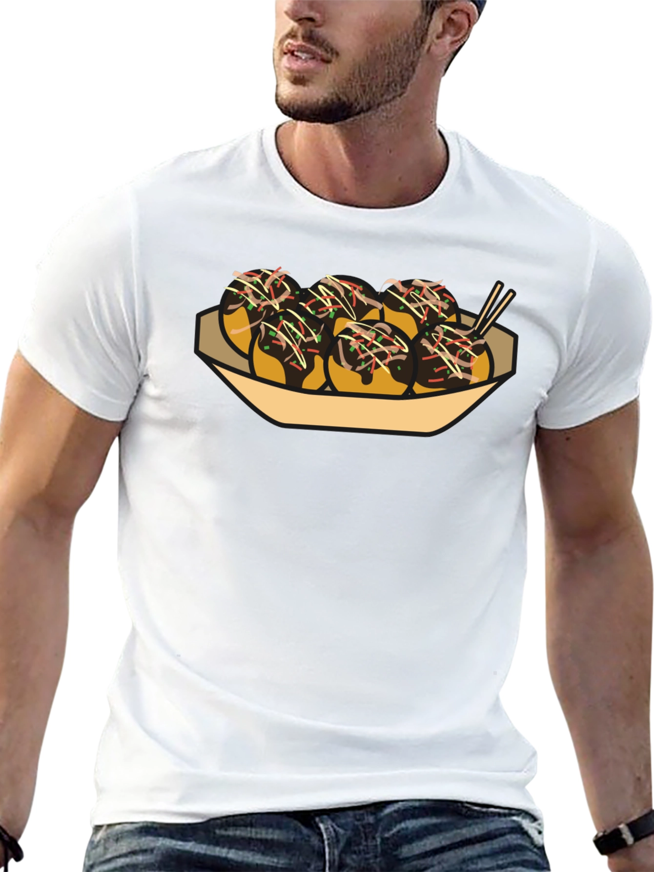 Takoyaki T-Shirt - Japanese Street Food Graphic Tee